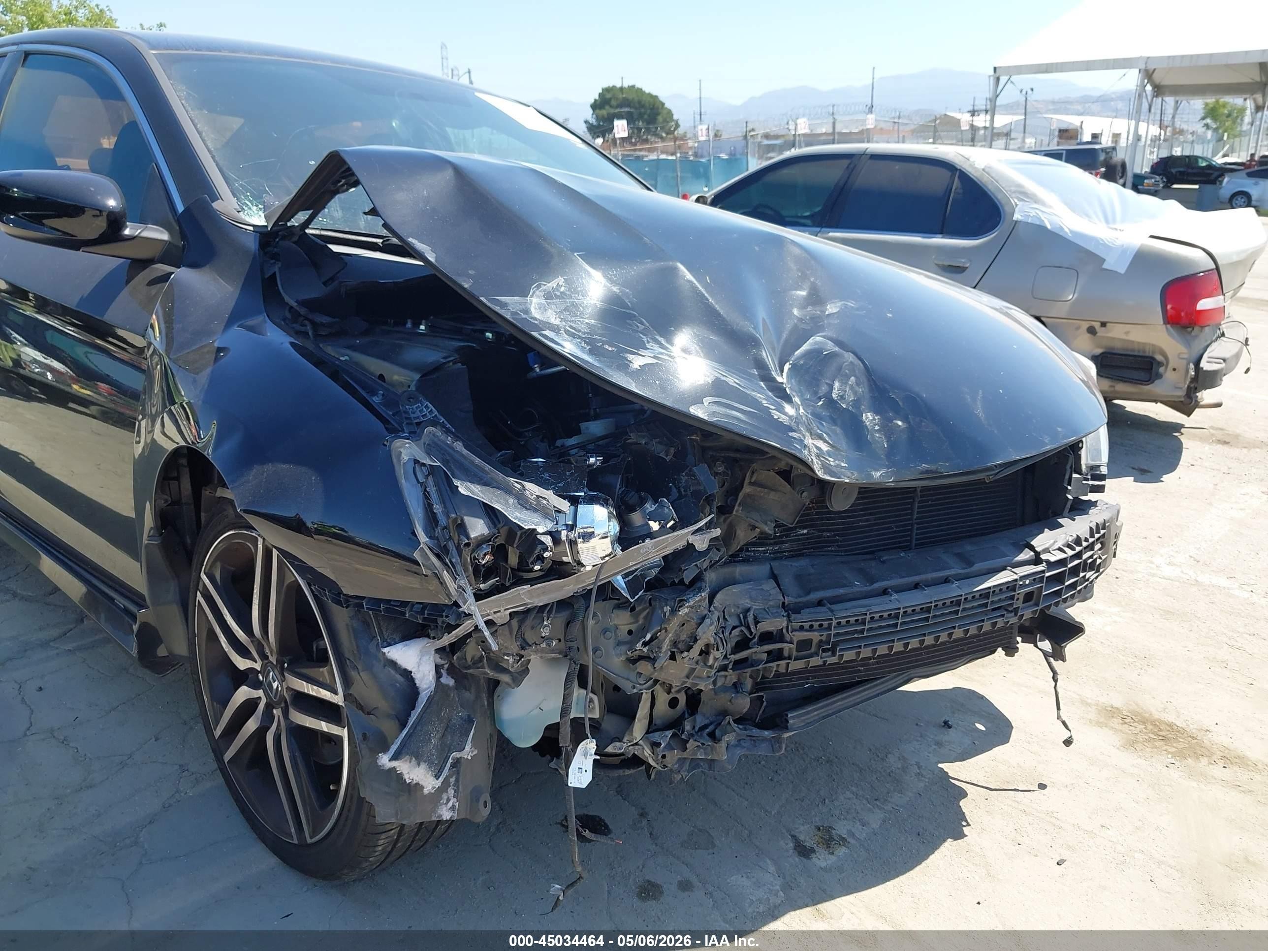 2017 Honda Accord Sport Черный vin: 1HGCR2F54HA279512