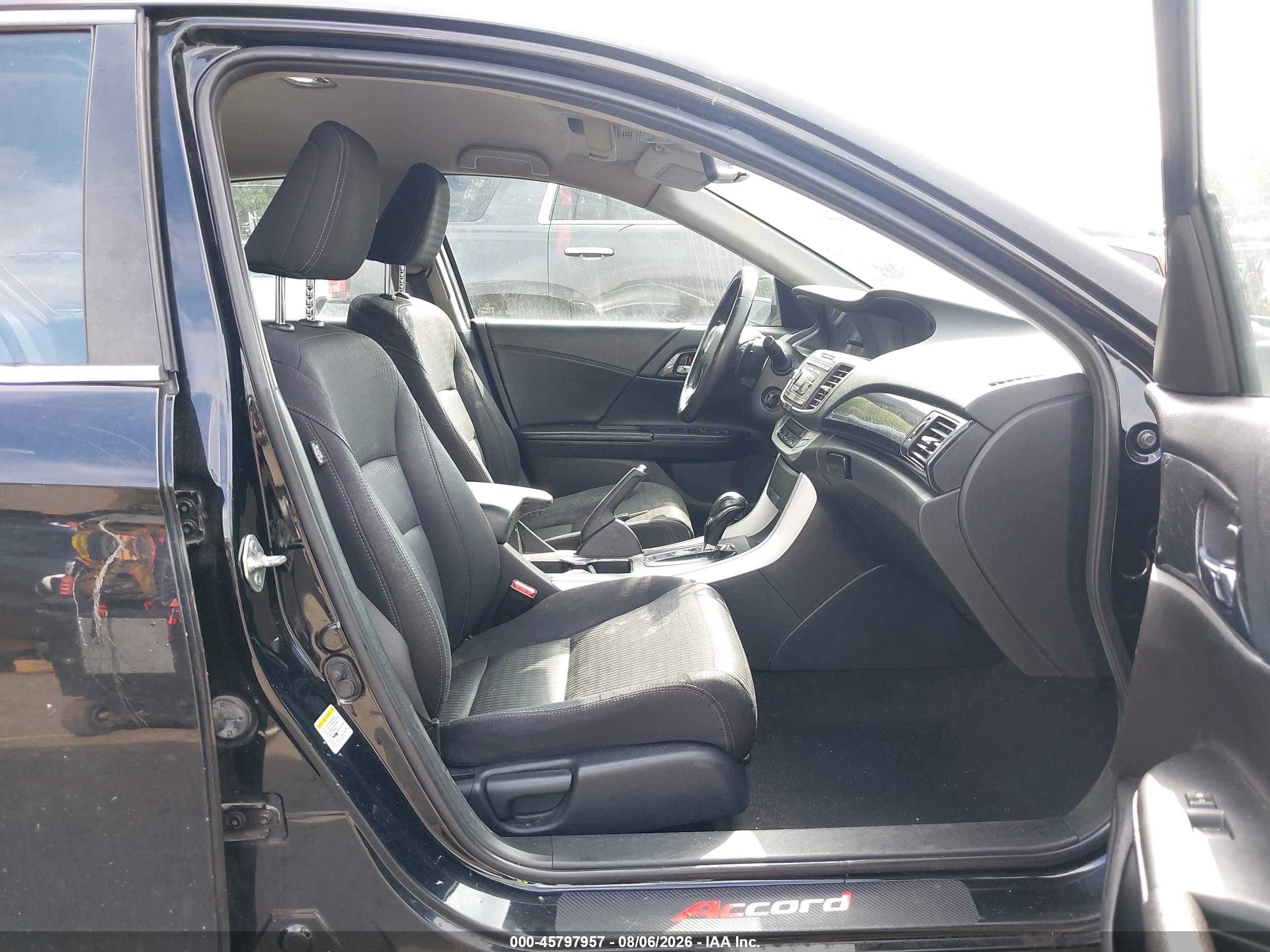 2013 Honda Accord Sport Black vin: 1HGCR2F55DA005701
