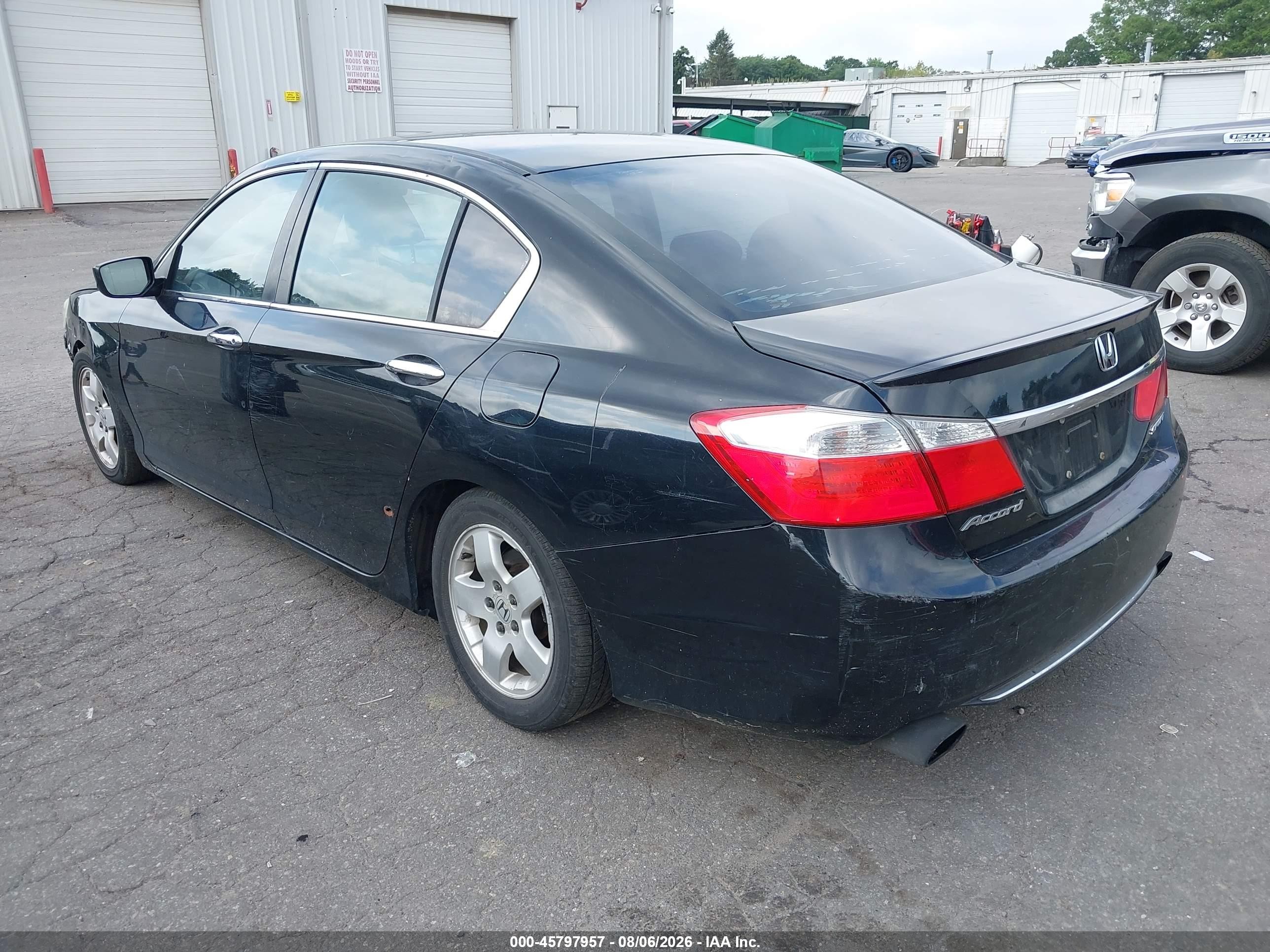2013 Honda Accord Sport Black vin: 1HGCR2F55DA005701