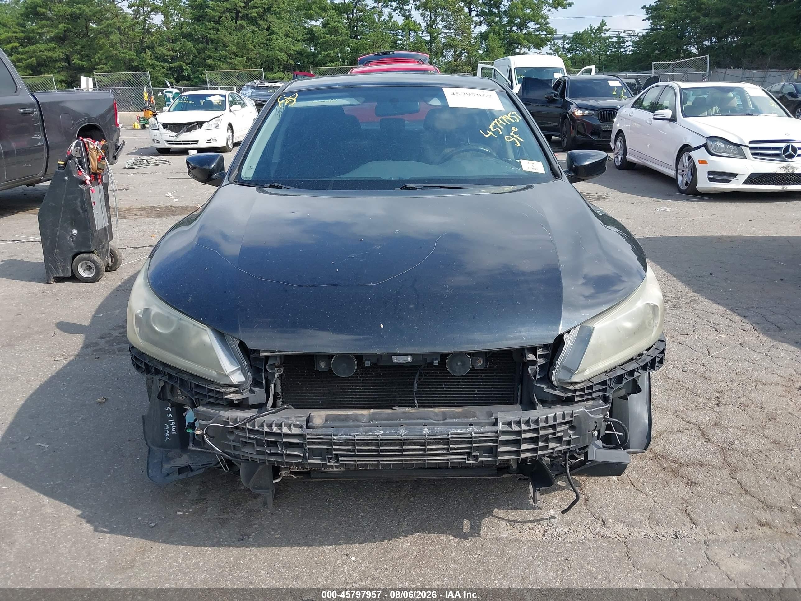 2013 Honda Accord Sport Black vin: 1HGCR2F55DA005701