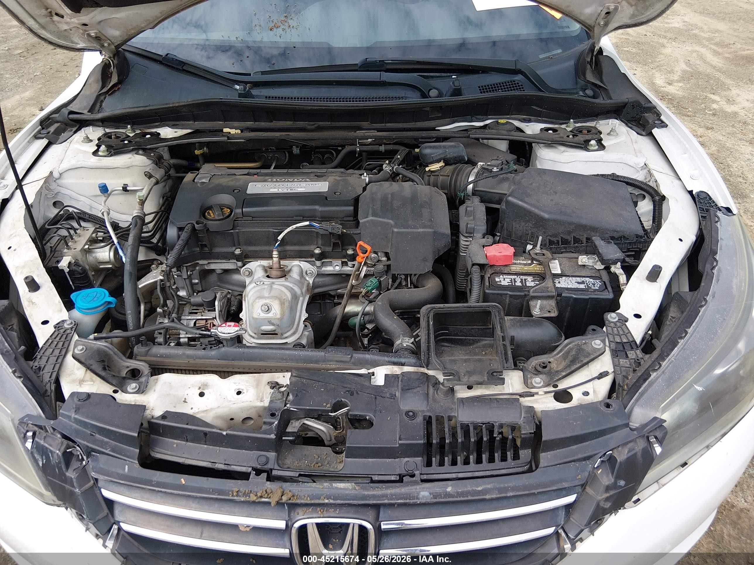 2013 Honda Accord Sport Белый vin: 1HGCR2F55DA045275