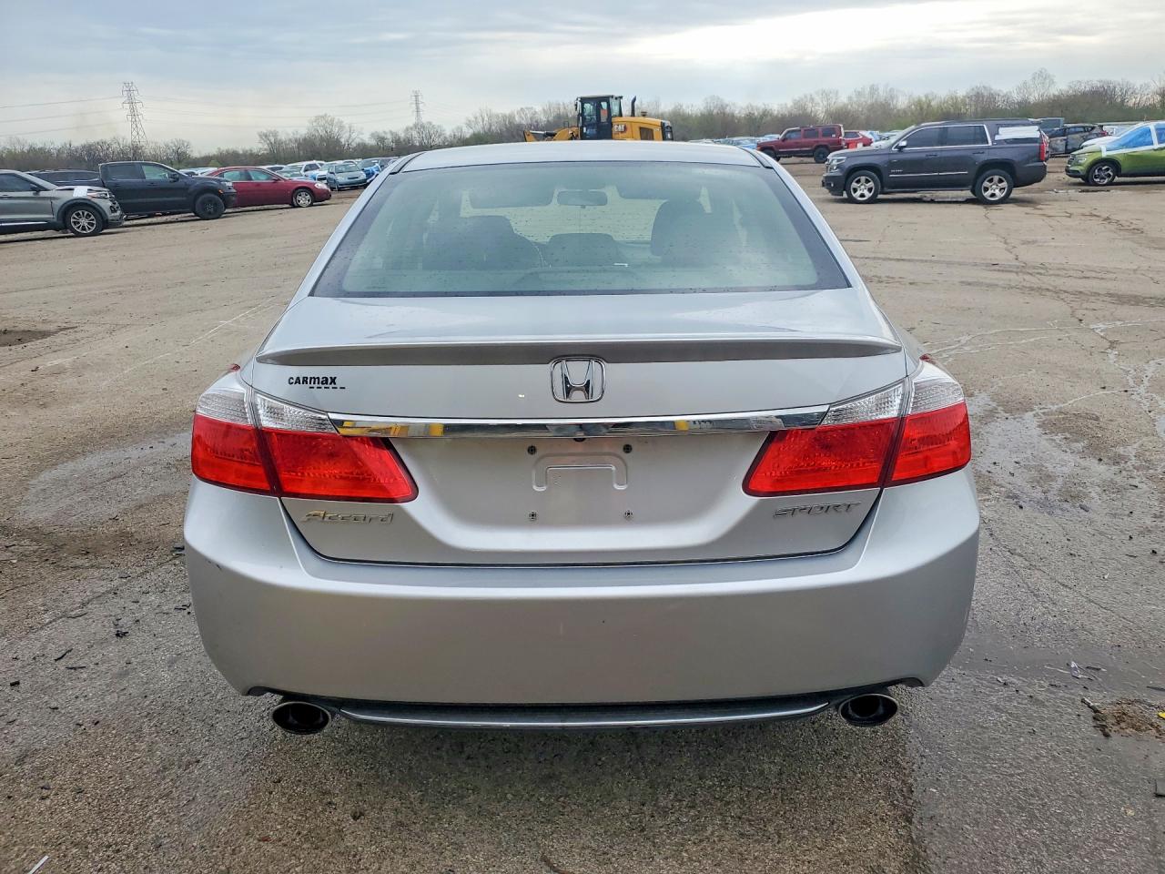 2013 Honda Accord Sport Серебряный vin: 1HGCR2F55DA066353