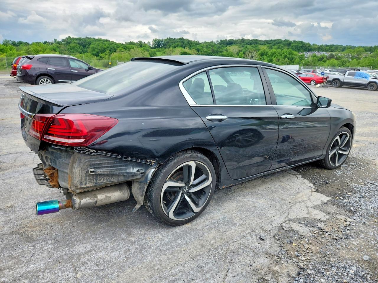 2013 Honda Accord Sport Black vin: 1HGCR2F55DA067325
