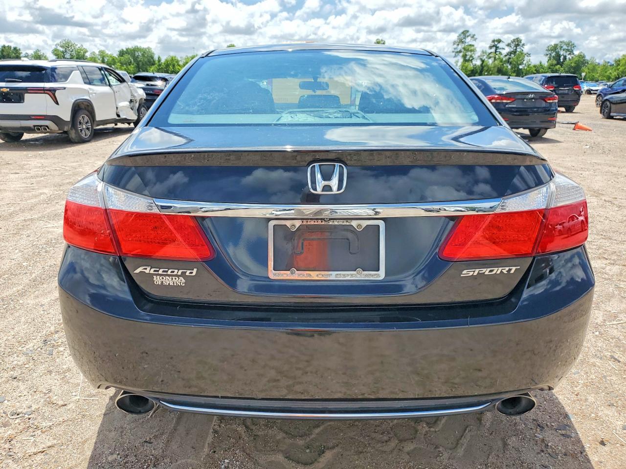 2013 Honda Accord Sport Black vin: 1HGCR2F55DA072394