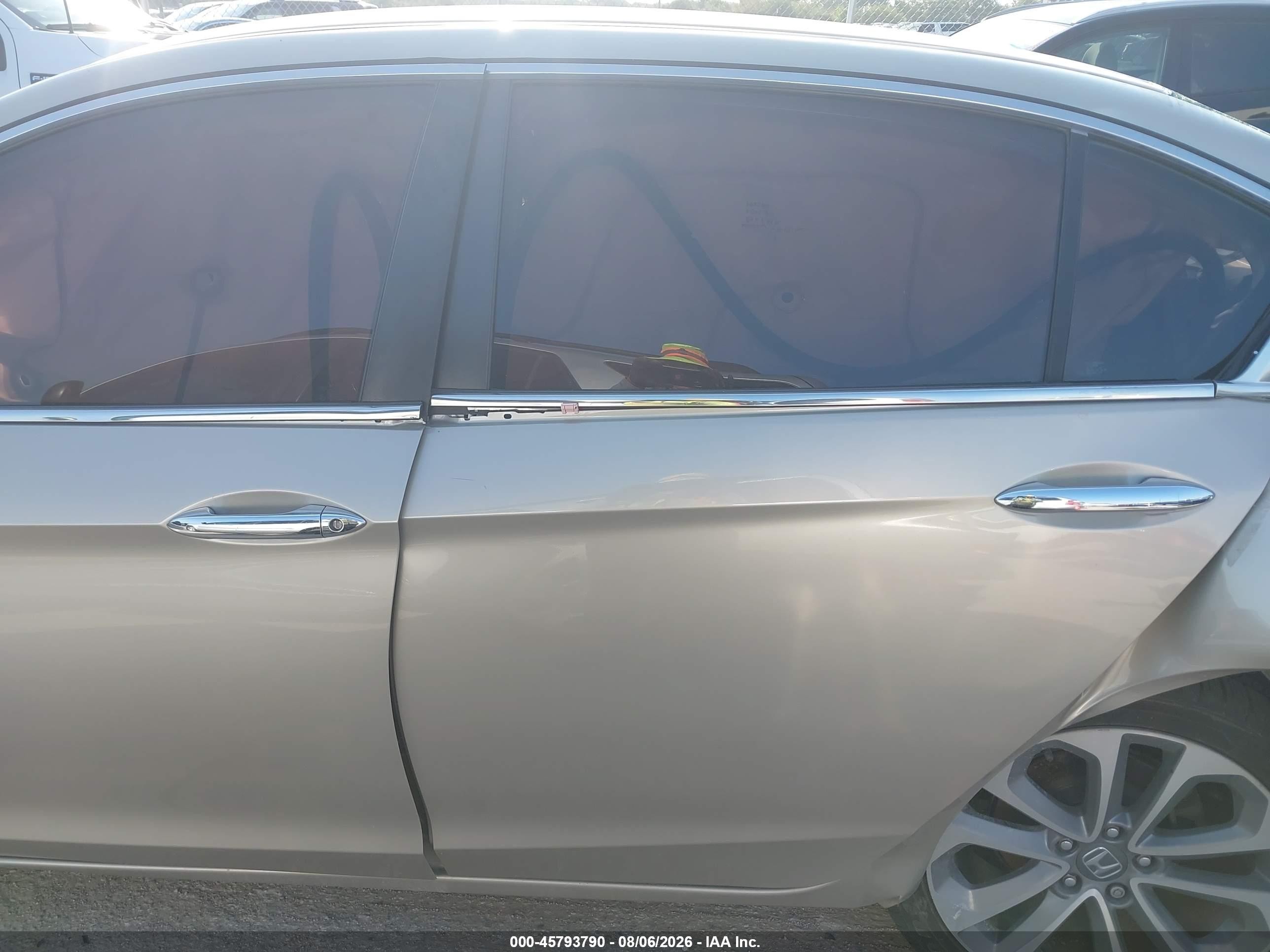 2013 Honda Accord Sport Бежевый vin: 1HGCR2F55DA075604