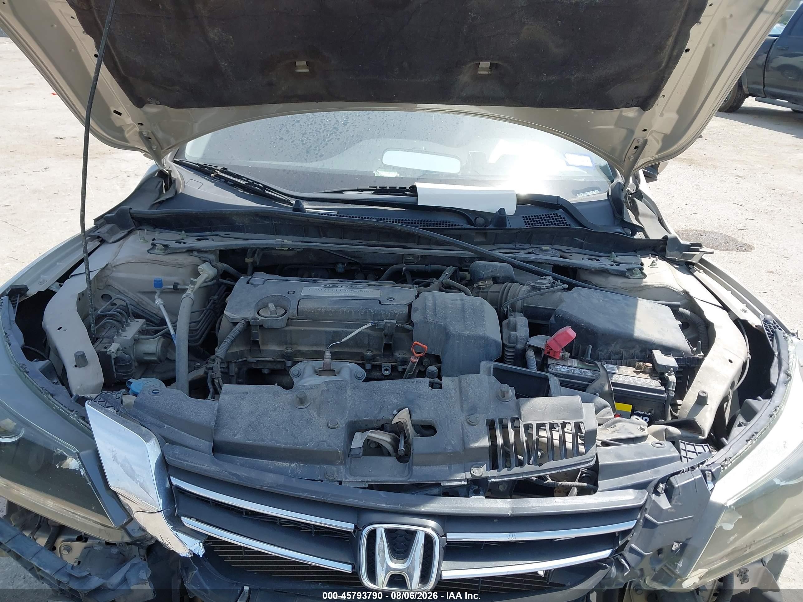 2013 Honda Accord Sport Бежевый vin: 1HGCR2F55DA075604