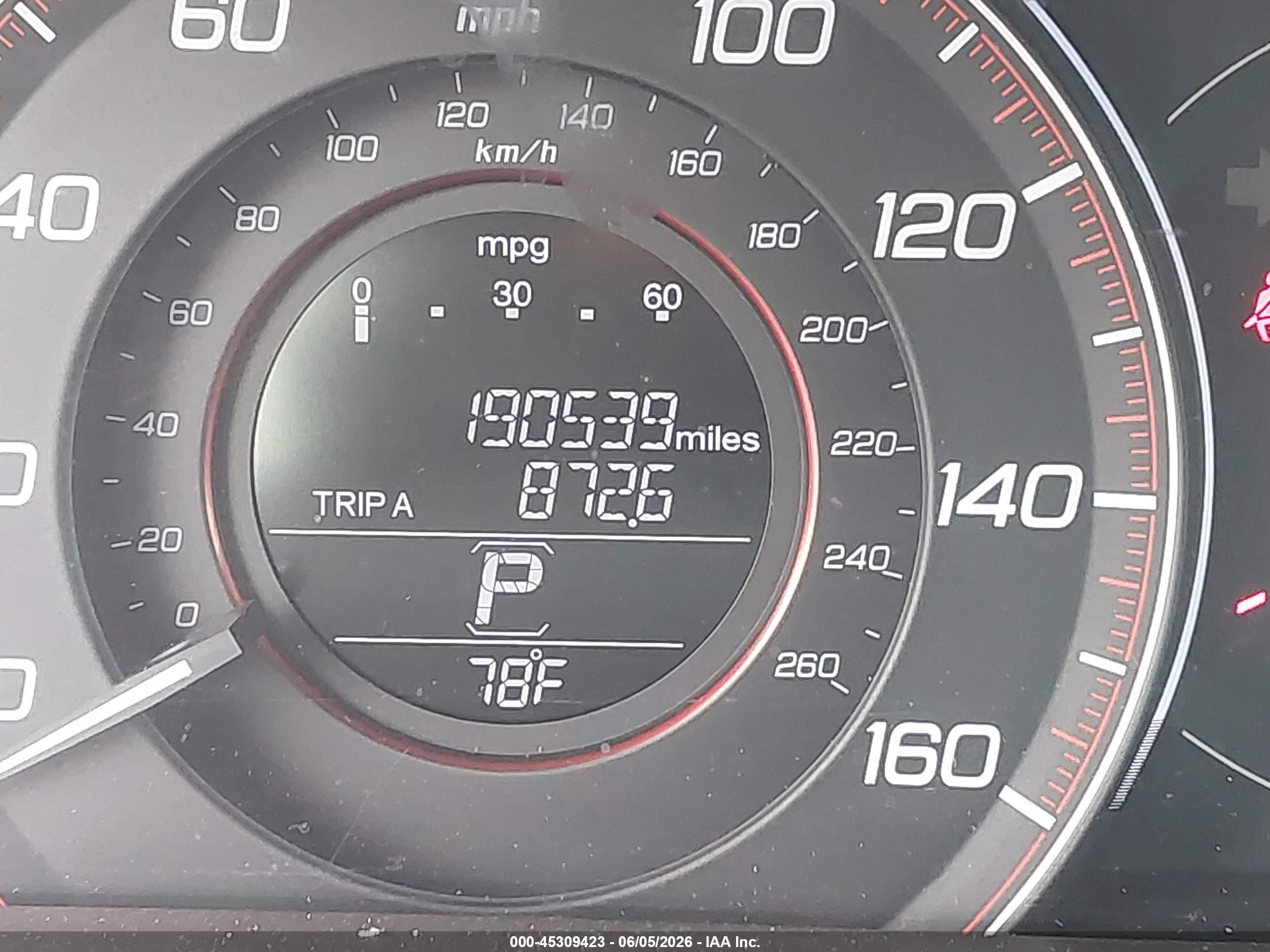 2013 Honda Accord Sport Red vin: 1HGCR2F55DA099272