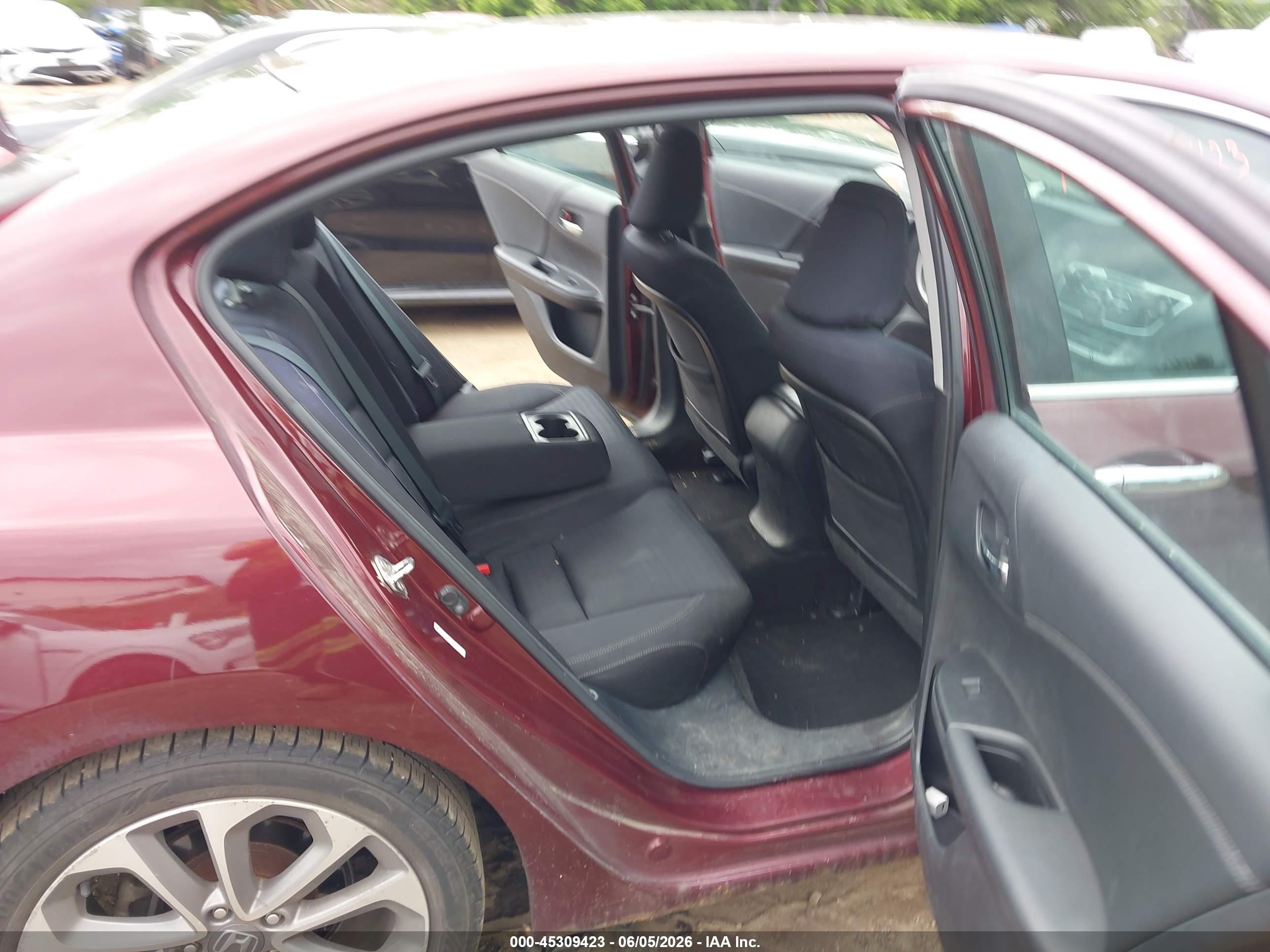 2013 Honda Accord Sport Red vin: 1HGCR2F55DA099272