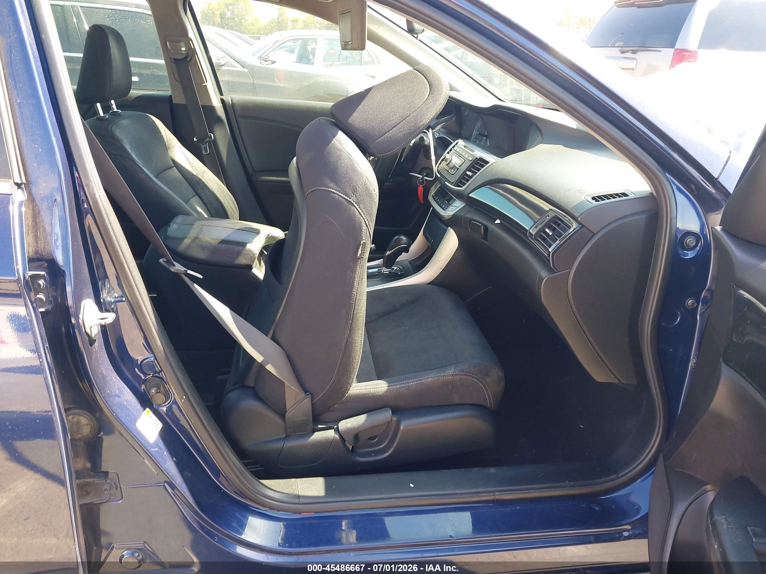 2013 Honda Accord Sport Blue vin: 1HGCR2F55DA111534