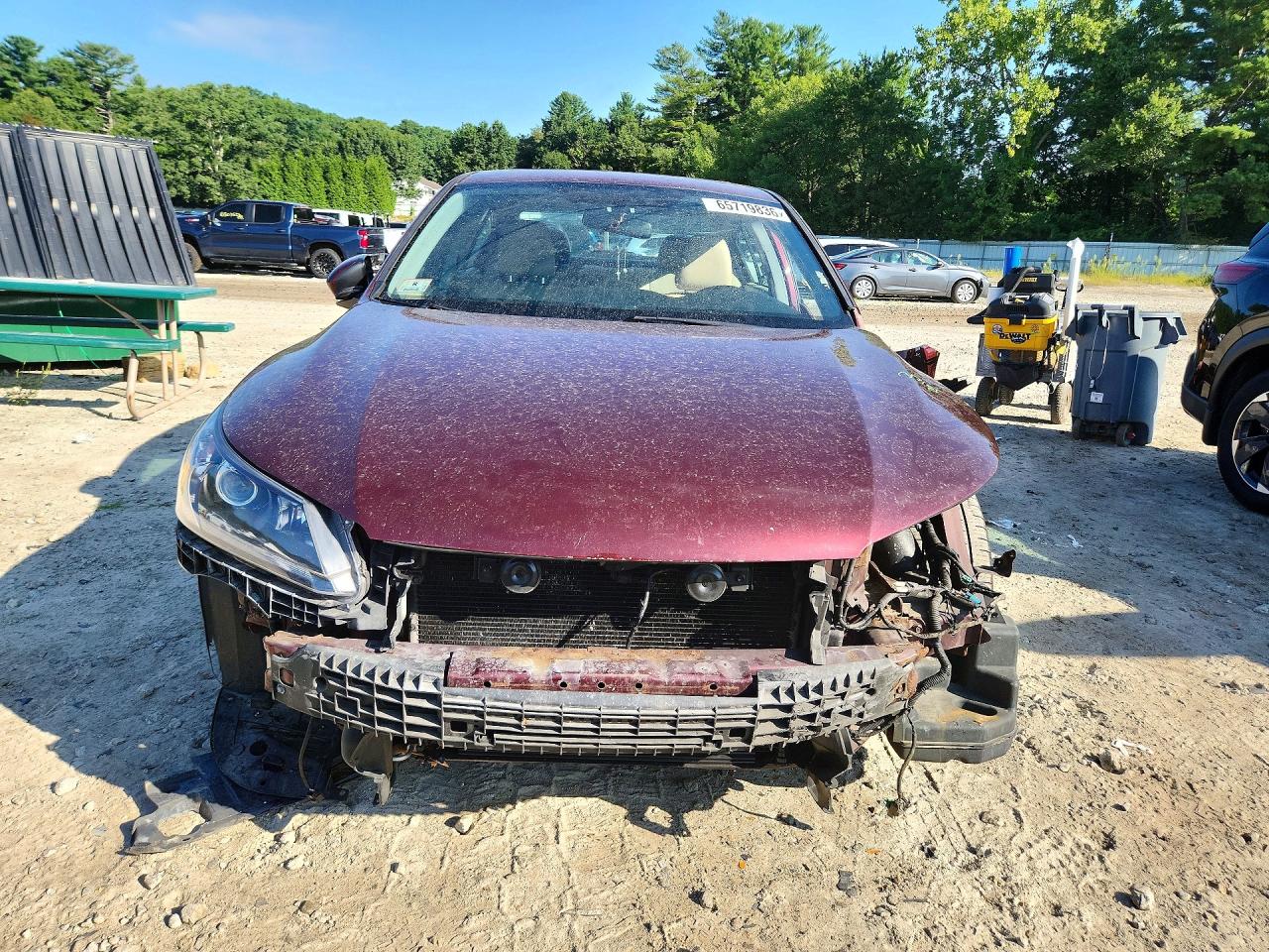 2013 Honda Accord Sport Коричневый vin: 1HGCR2F55DA118466