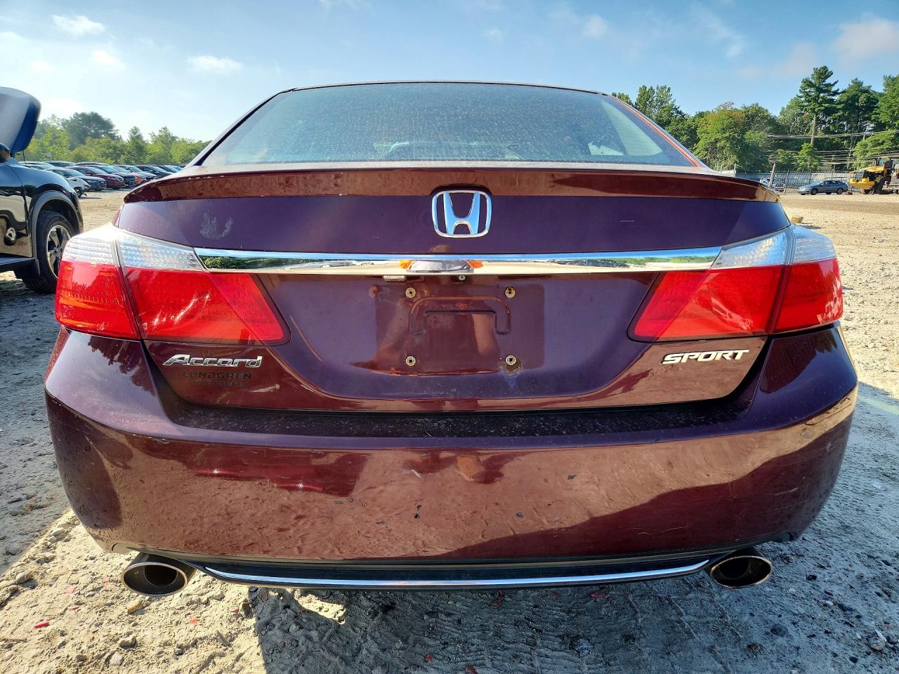 2013 Honda Accord Sport Коричневый vin: 1HGCR2F55DA118466