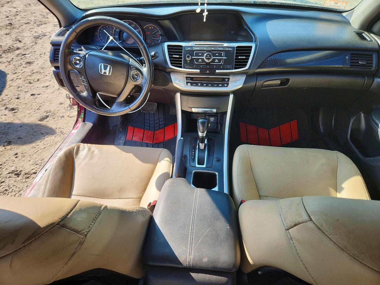 2013 Honda Accord Sport Коричневый vin: 1HGCR2F55DA118466