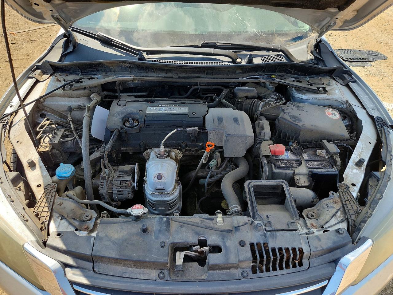 2013 Honda Accord Sport Серебряный vin: 1HGCR2F55DA143447
