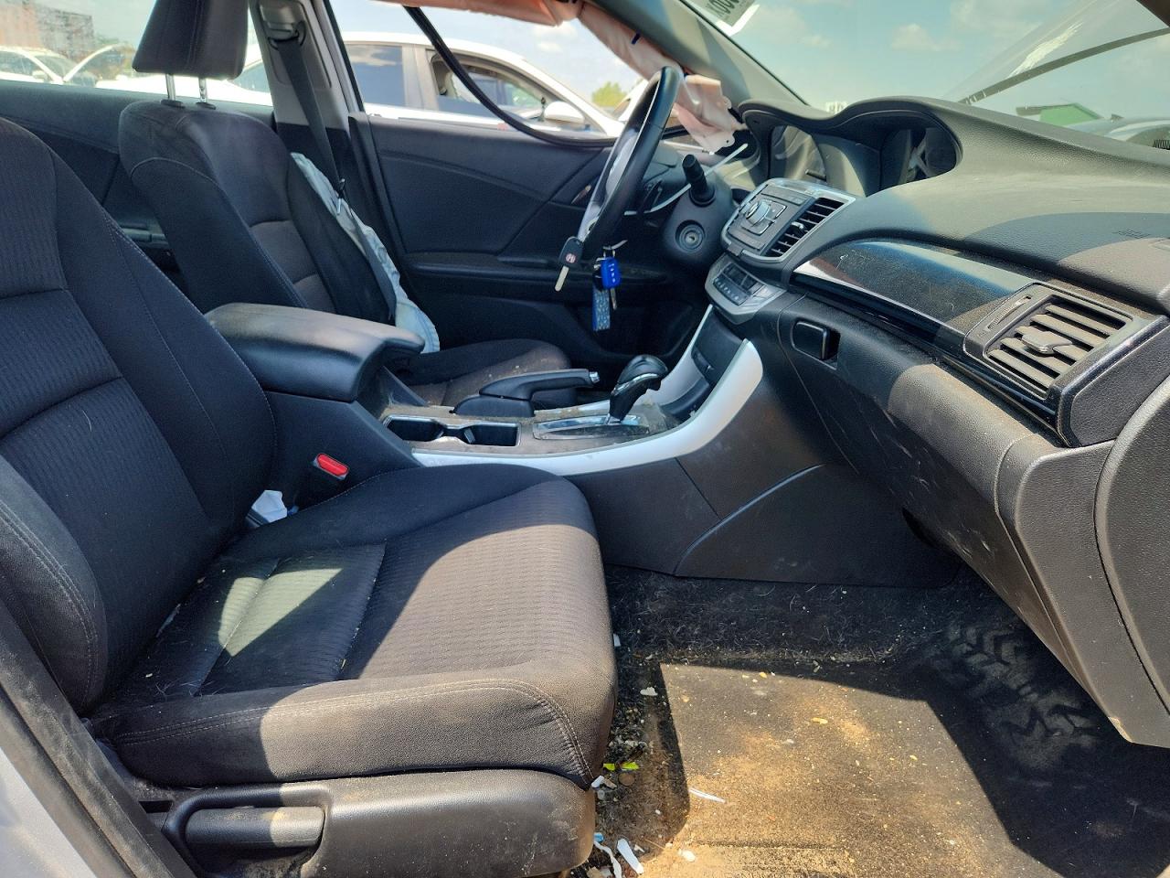 2013 Honda Accord Sport Серебряный vin: 1HGCR2F55DA143447