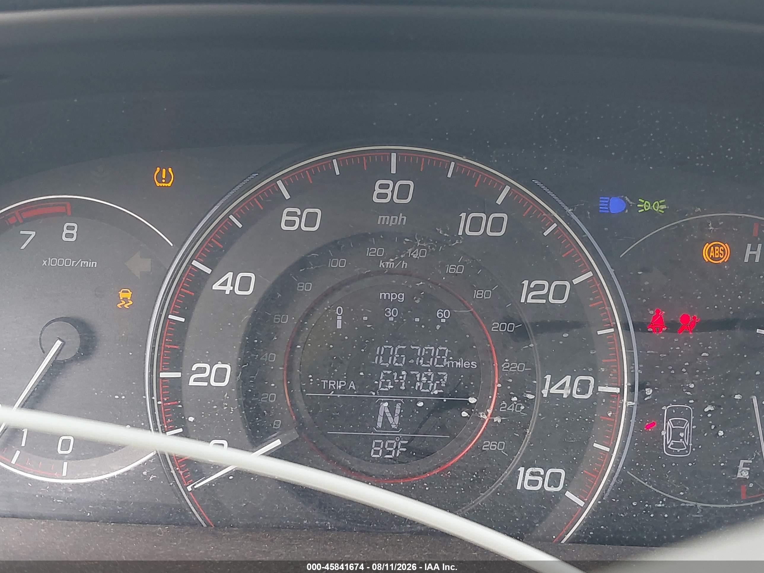 2013 Honda Accord Sport Серый vin: 1HGCR2F55DA146509