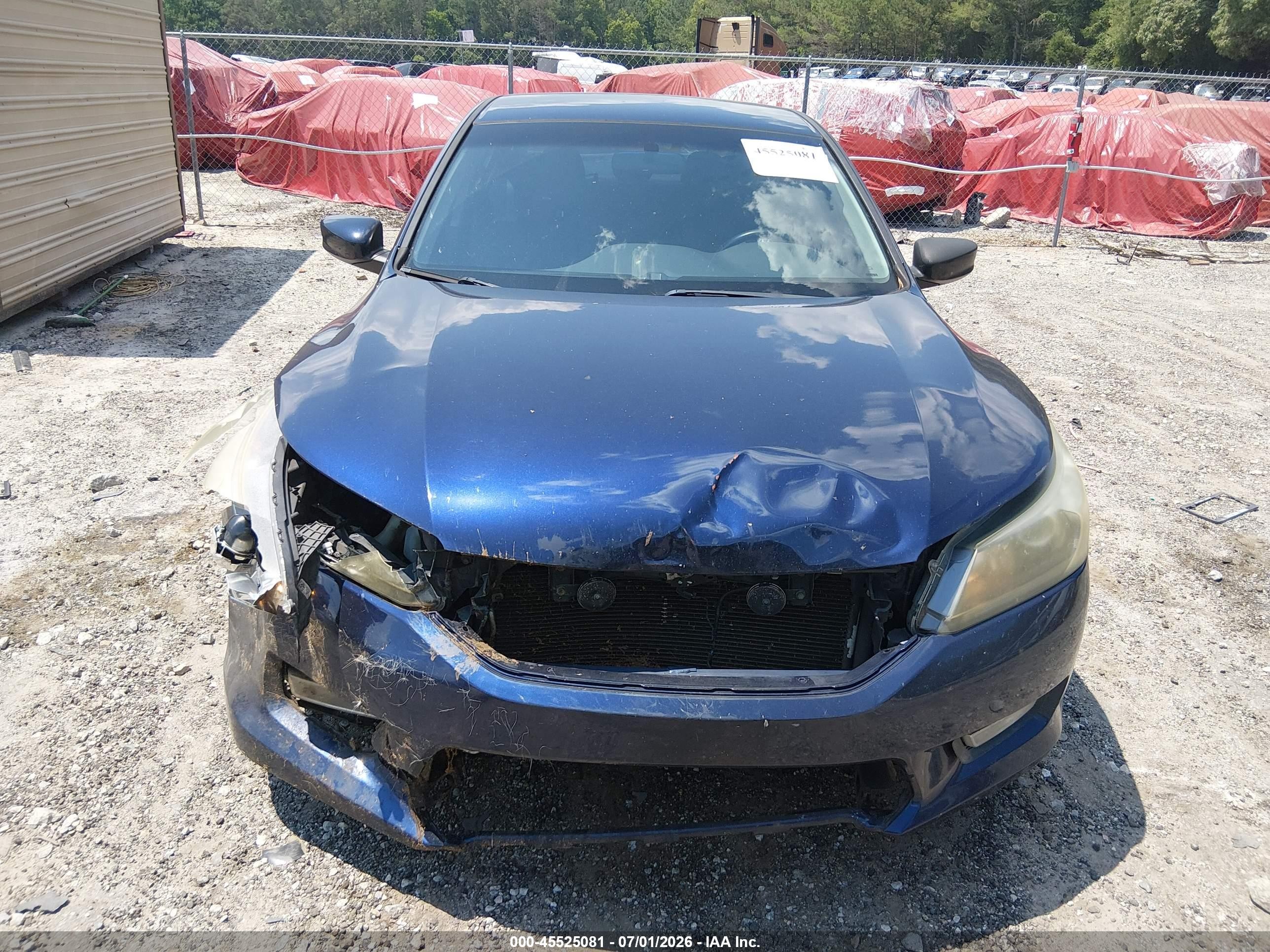 2013 Honda Accord Sport Dark Blue vin: 1HGCR2F55DA212248