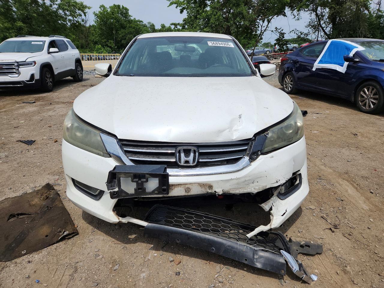 2013 Honda Accord Sport Белый vin: 1HGCR2F55DA220852
