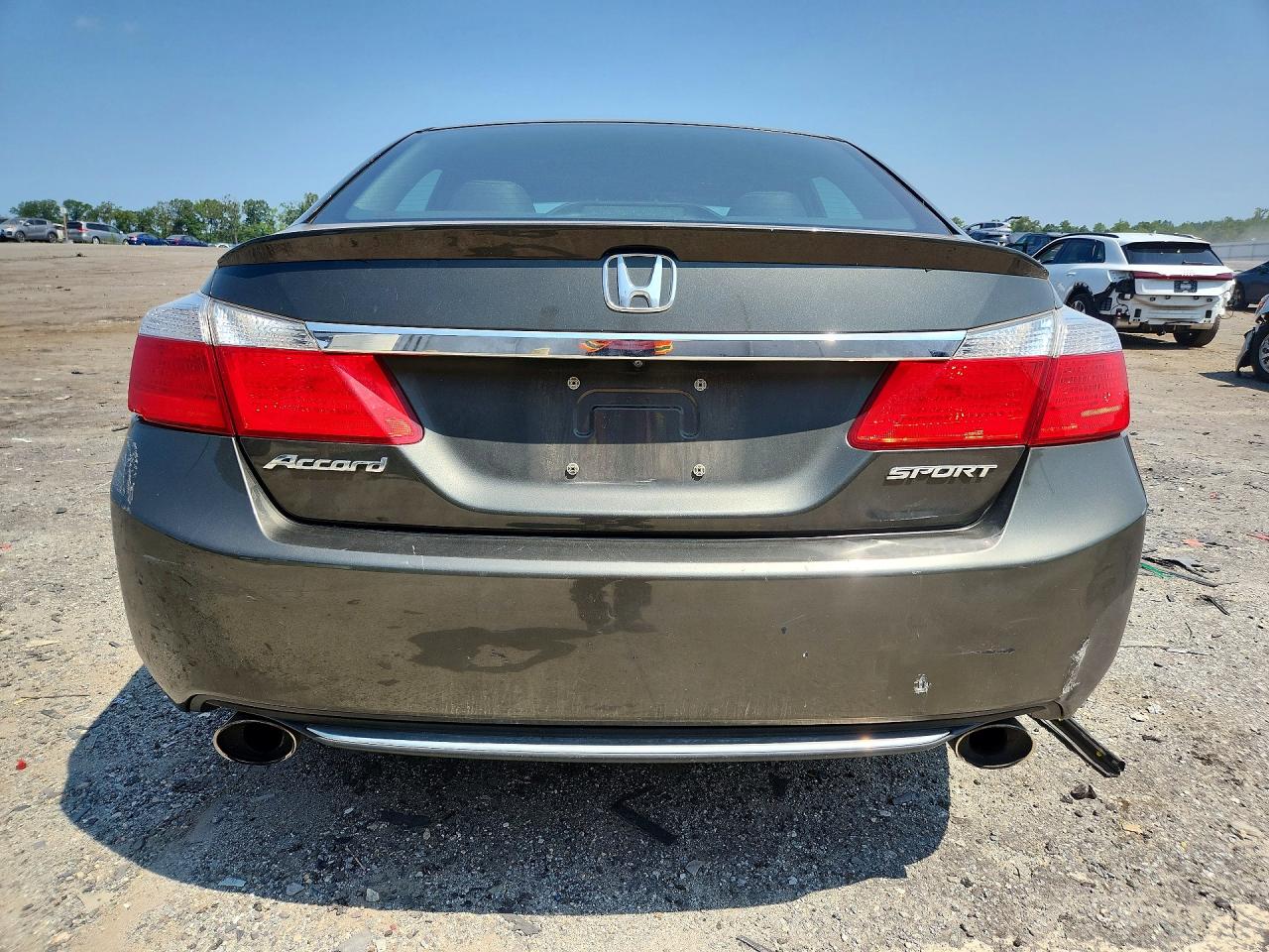 2013 Honda Accord Sport Gray vin: 1HGCR2F55DA223783