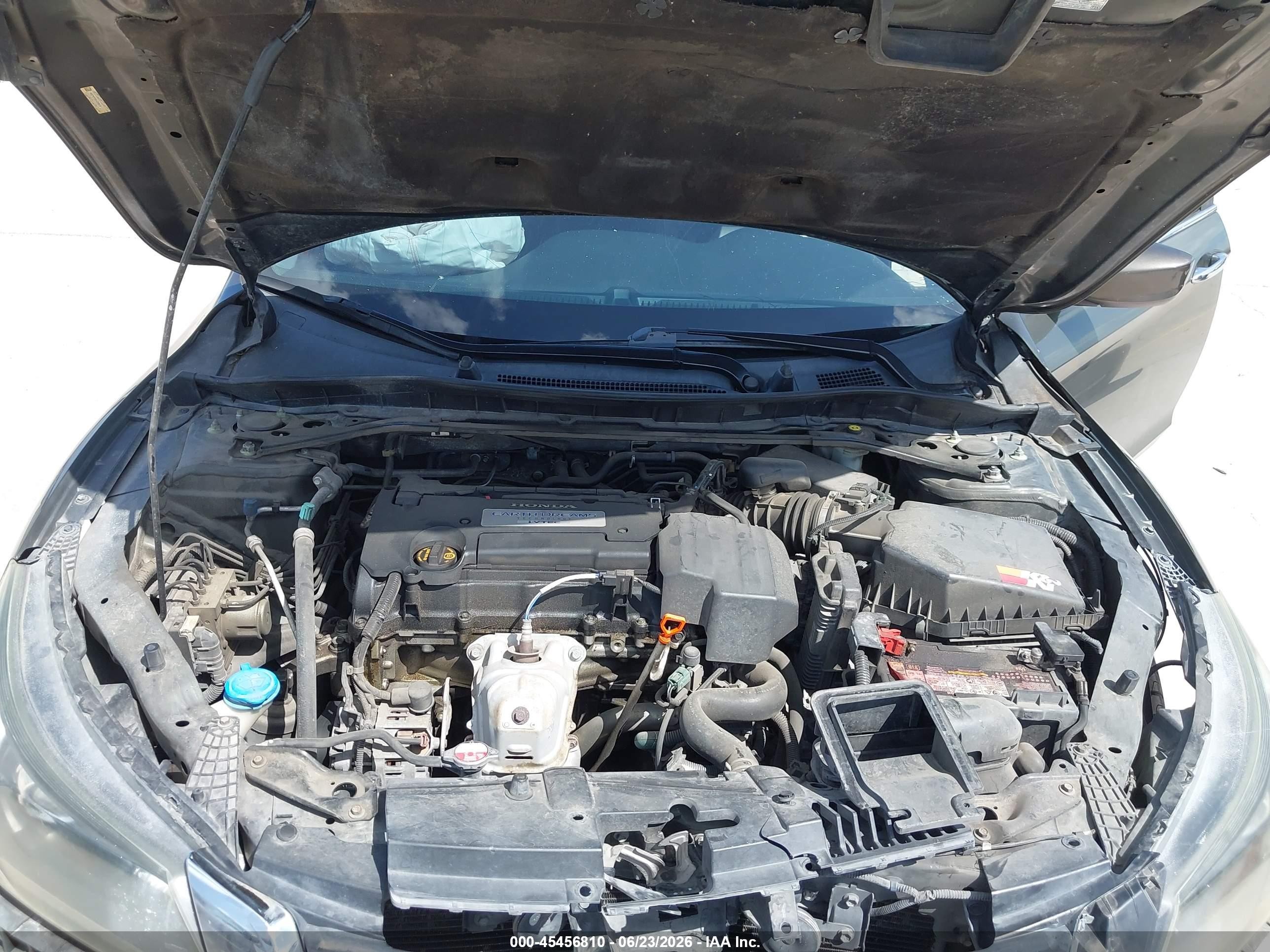 2013 Honda Accord Sport Gray vin: 1HGCR2F55DA226439