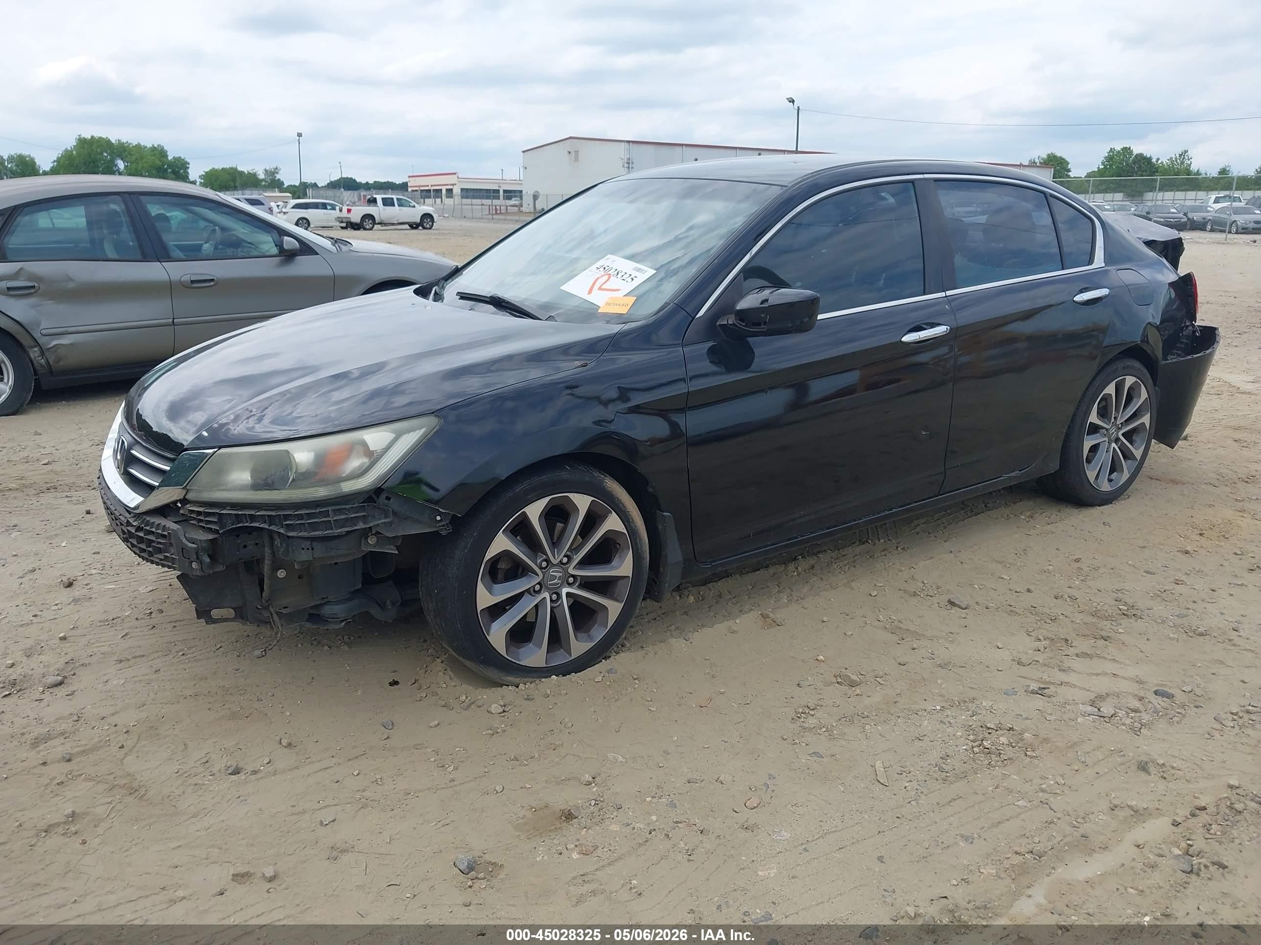 2013 Honda Accord Sport Black vin: 1HGCR2F55DA239319