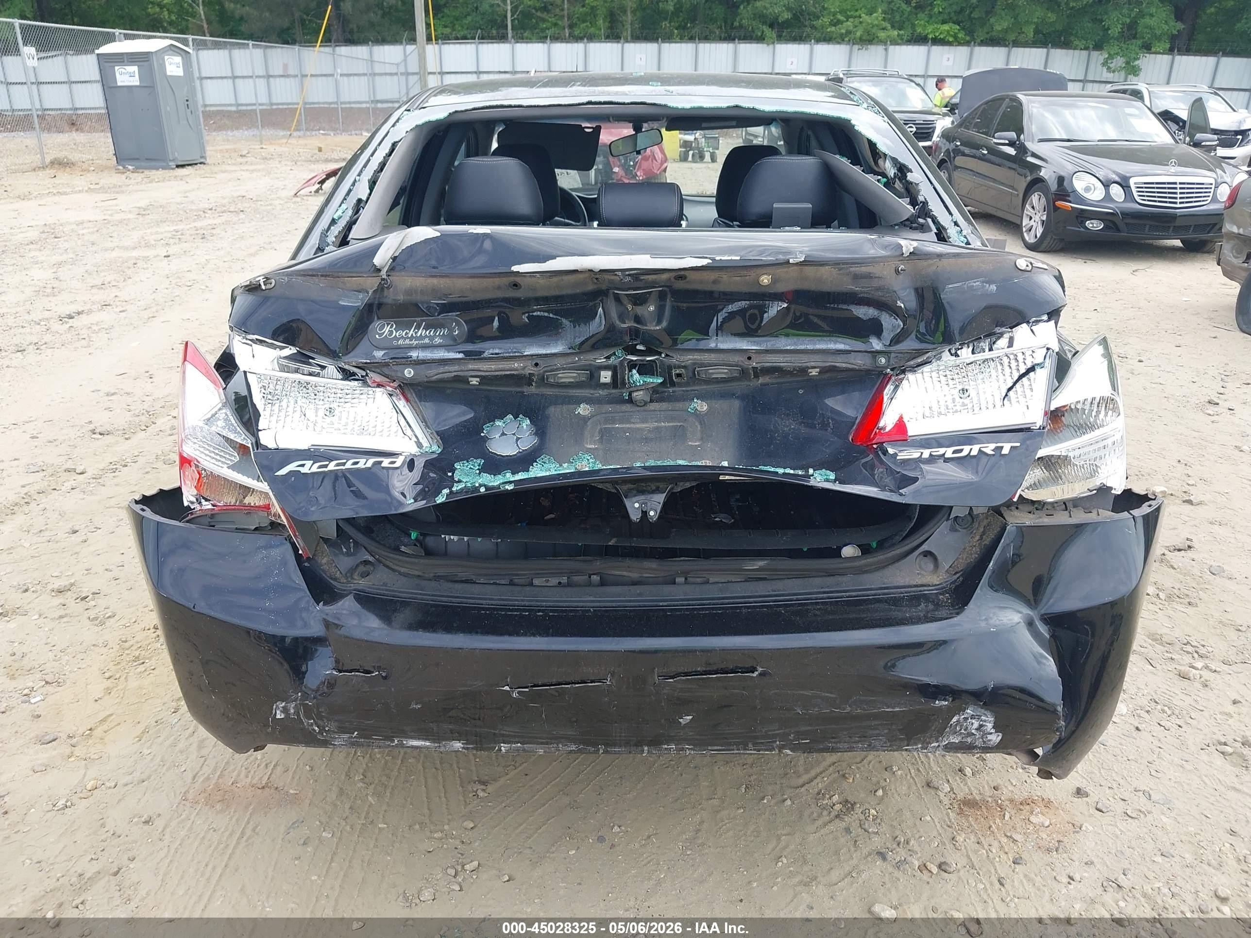 2013 Honda Accord Sport Black vin: 1HGCR2F55DA239319