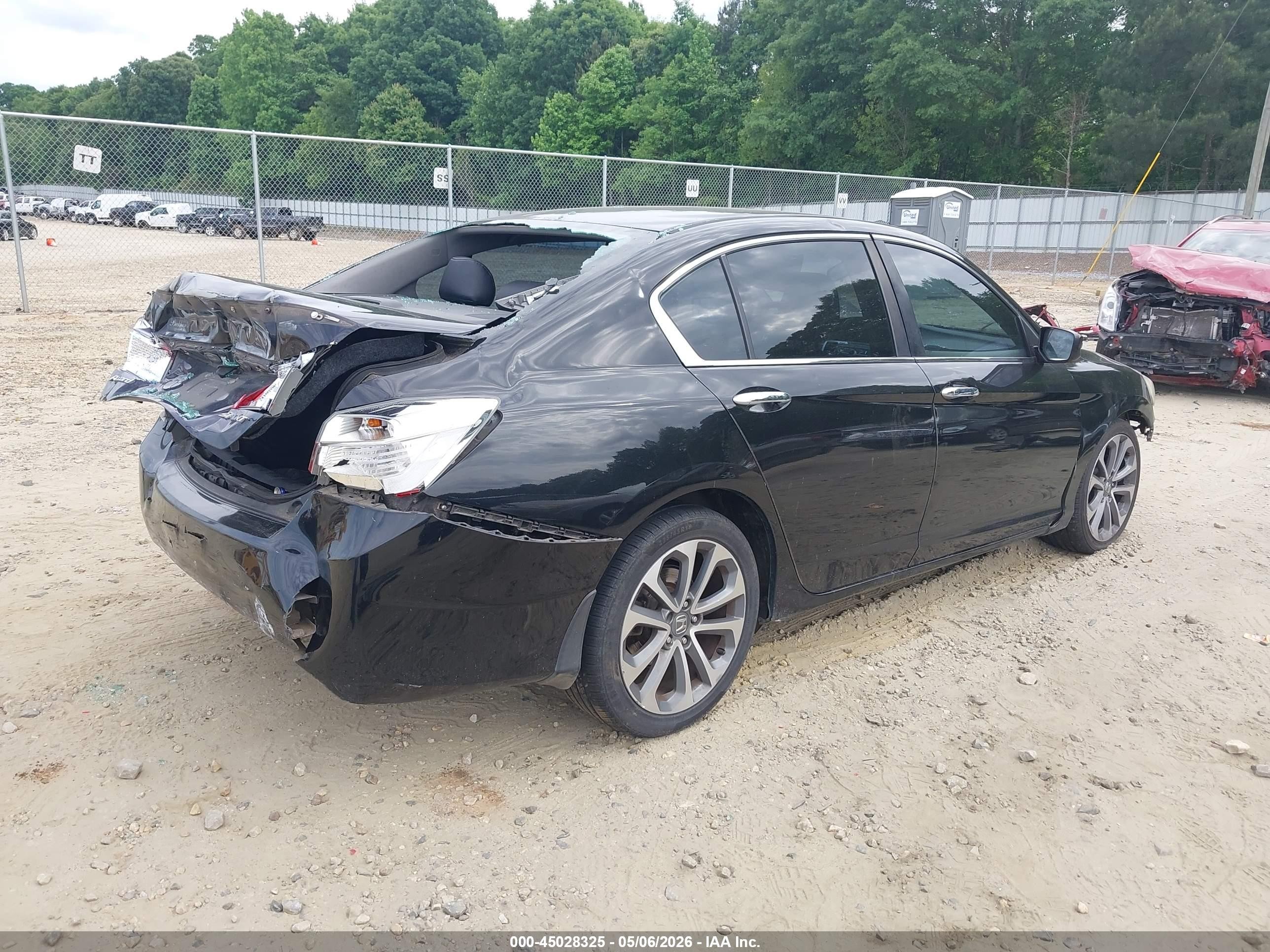 2013 Honda Accord Sport Black vin: 1HGCR2F55DA239319