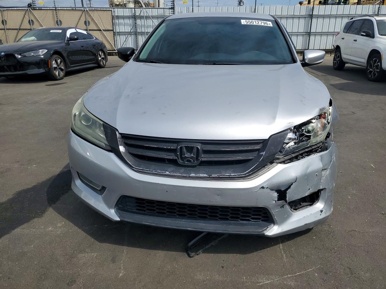 2013 Honda Accord Sport Silver vin: 1HGCR2F55DA262194