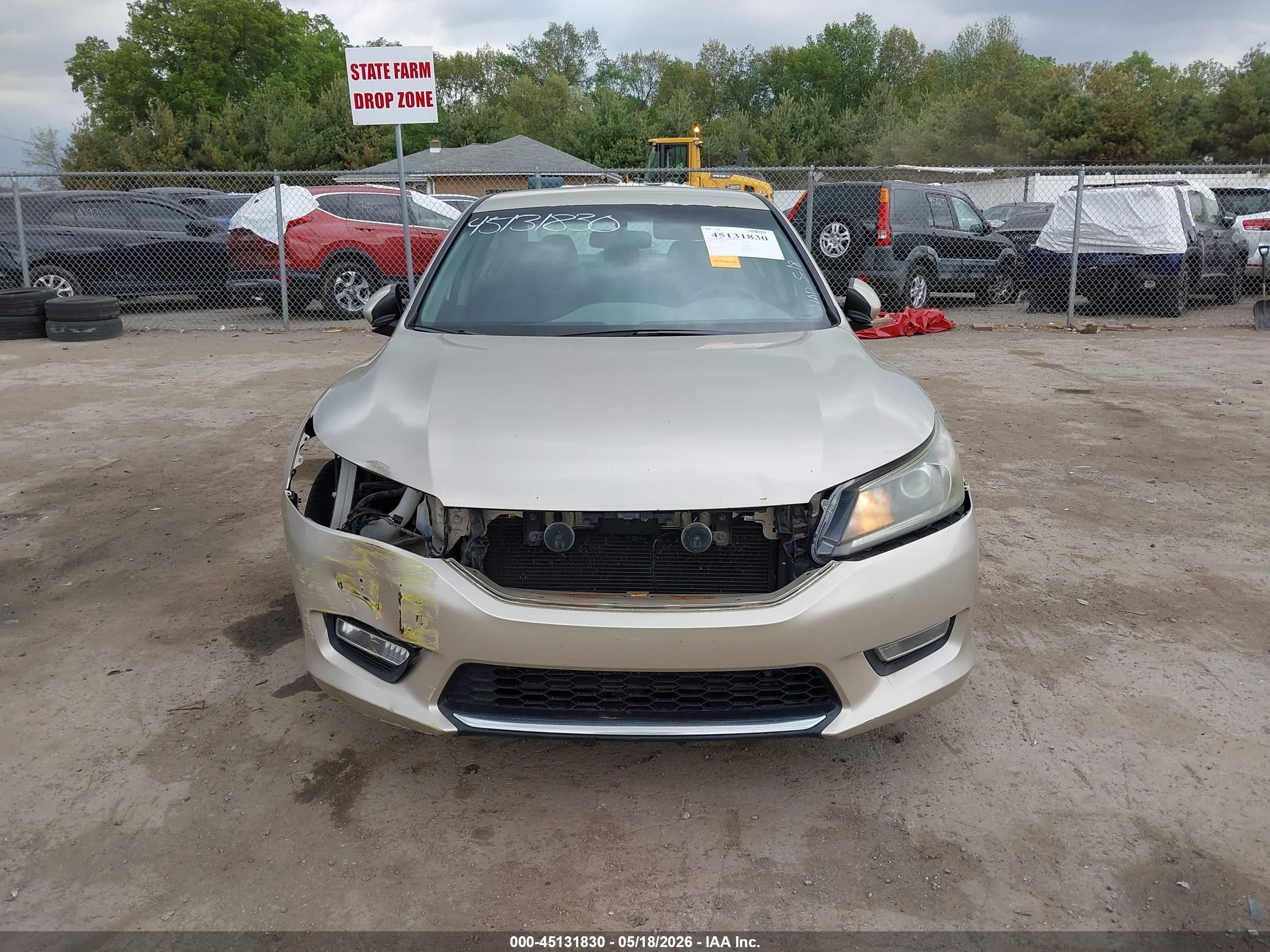 2013 Honda Accord Sport Champagne vin: 1HGCR2F55DA267265