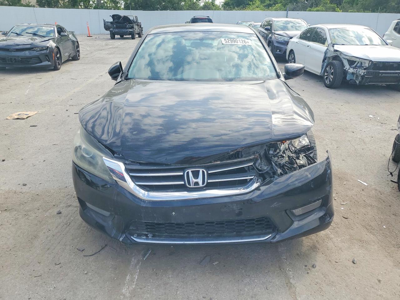 2014 Honda Accord Sport Black vin: 1HGCR2F55EA046444