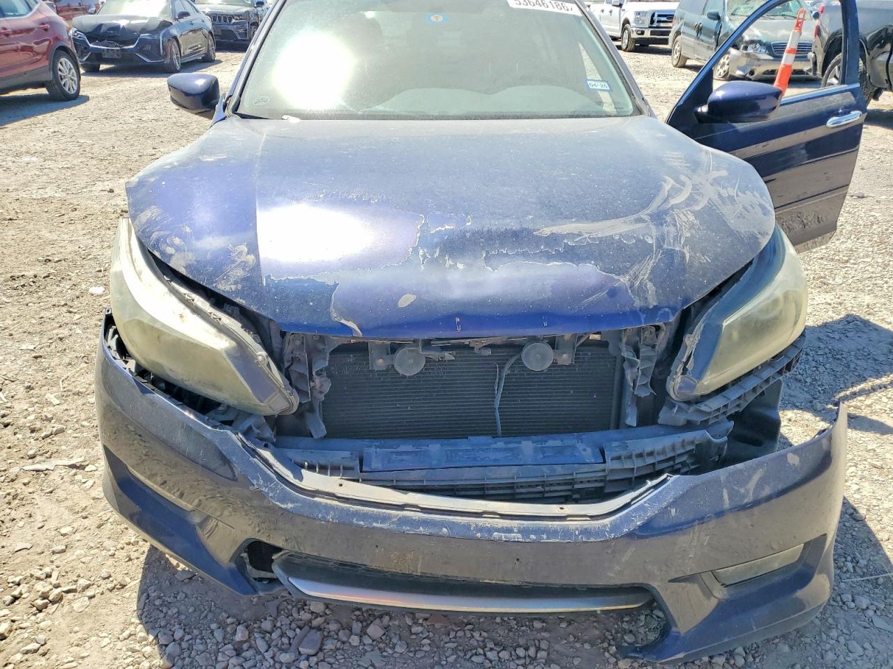 2014 Honda Accord Sport Blue vin: 1HGCR2F55EA050395
