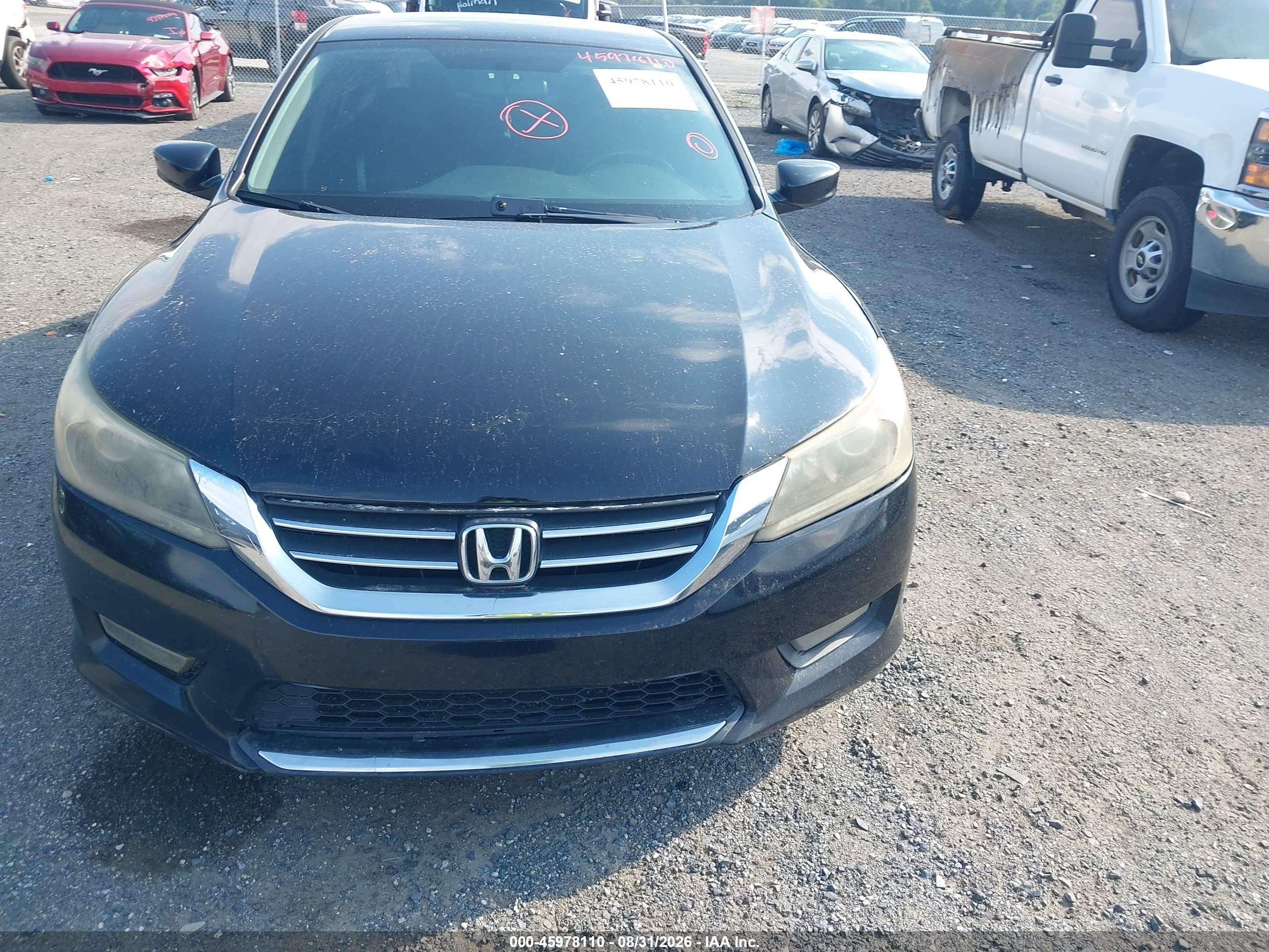 2014 Honda Accord Sport Black vin: 1HGCR2F55EA062868
