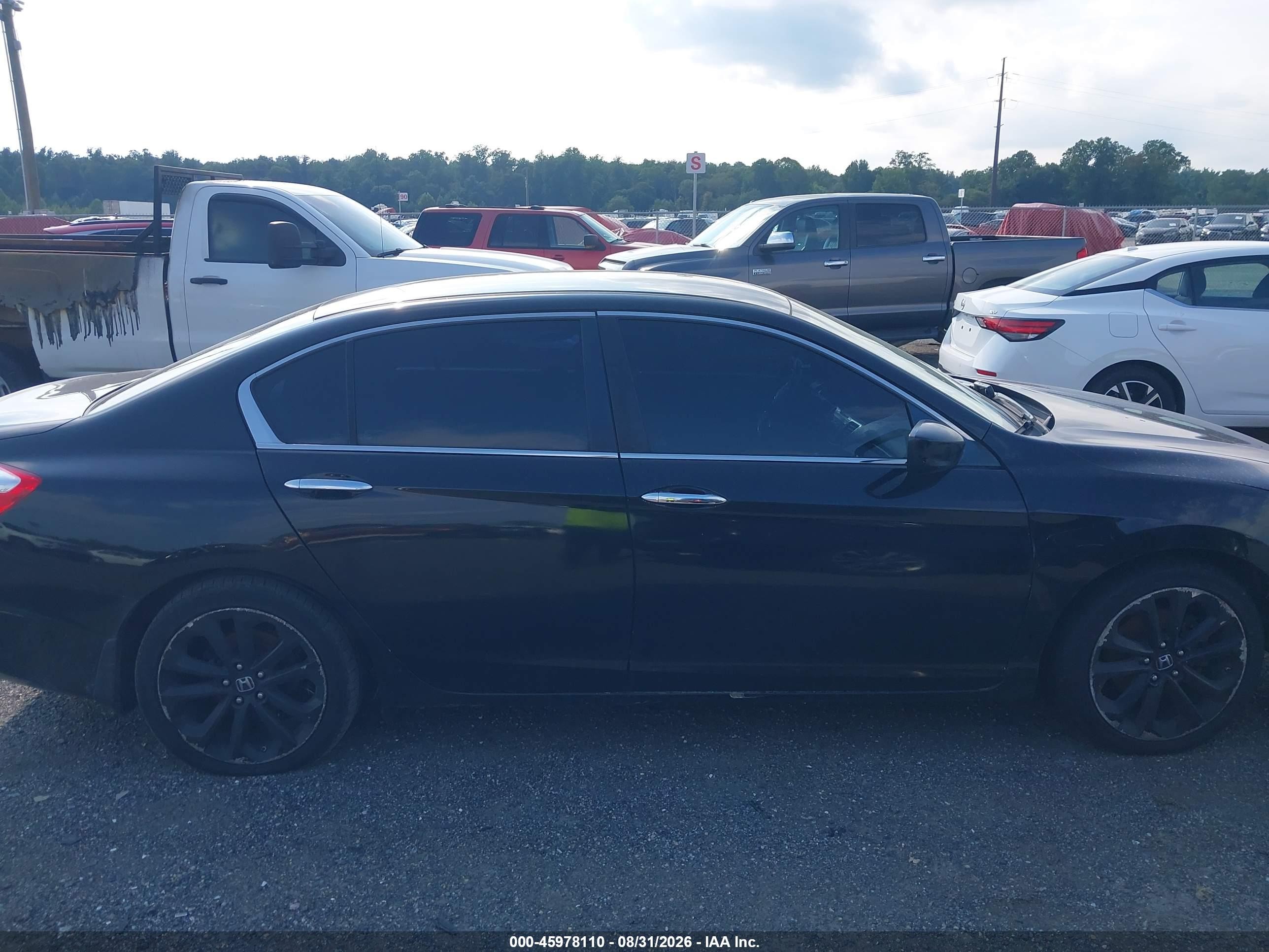 2014 Honda Accord Sport Black vin: 1HGCR2F55EA062868