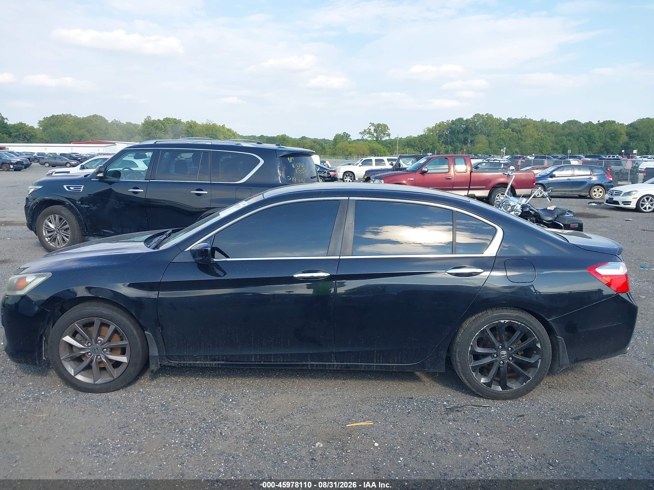 2014 Honda Accord Sport Black vin: 1HGCR2F55EA062868
