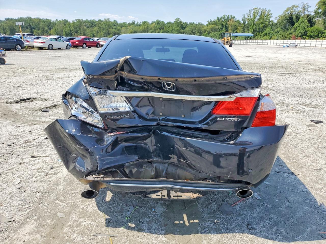 2014 Honda Accord Sport Black vin: 1HGCR2F55EA079170