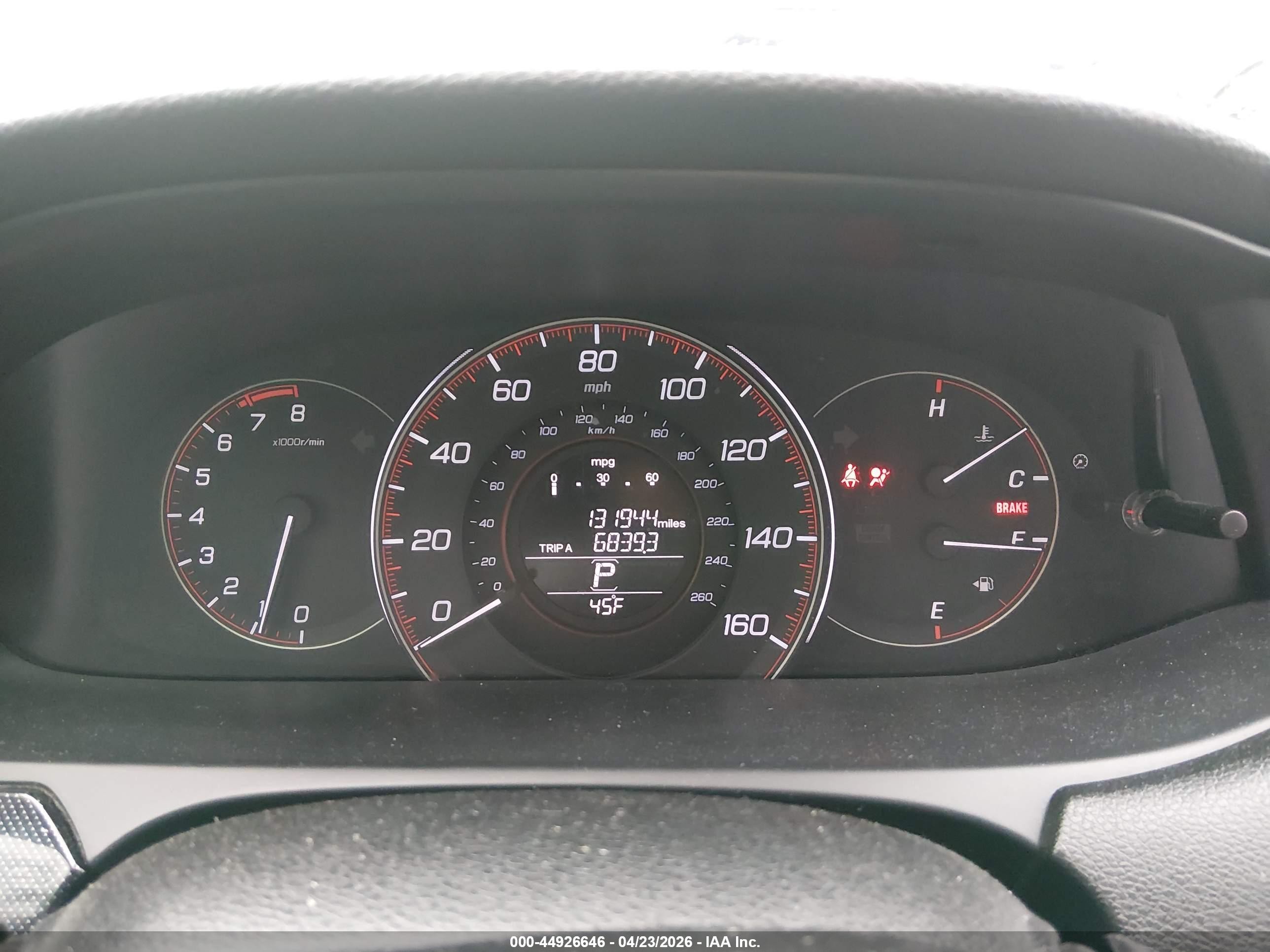 2014 Honda Accord Sport Beige vin: 1HGCR2F55EA079377