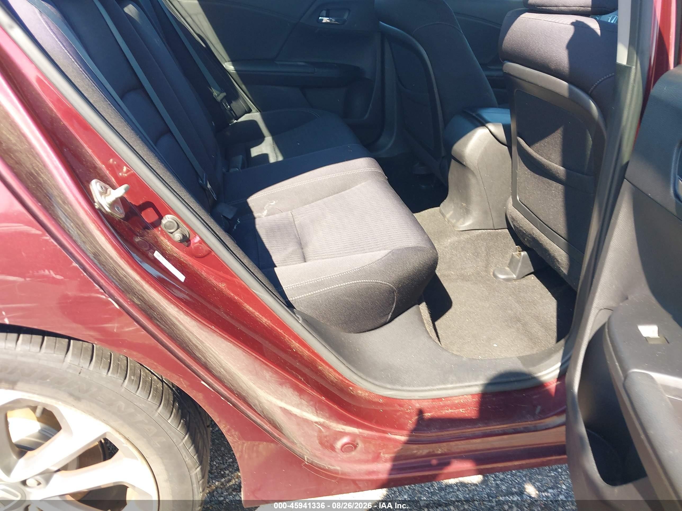 2014 Honda Accord Sport Бордовый vin: 1HGCR2F55EA081548
