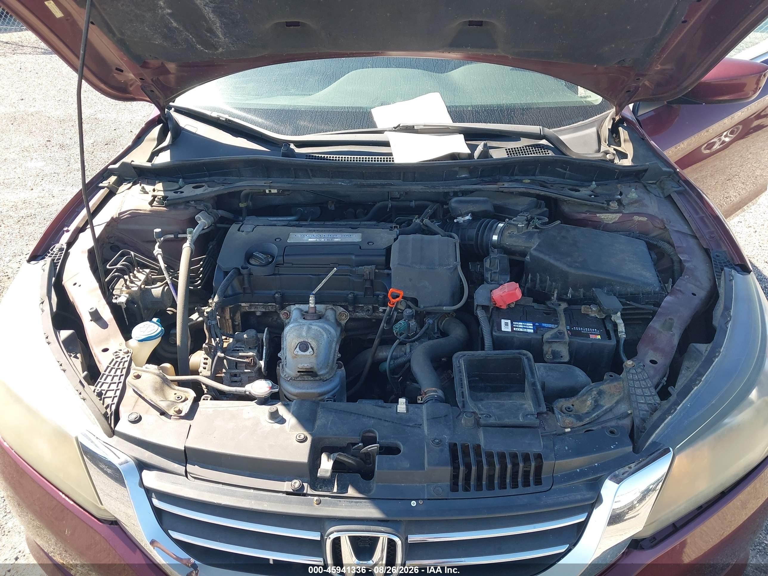 2014 Honda Accord Sport Бордовый vin: 1HGCR2F55EA081548