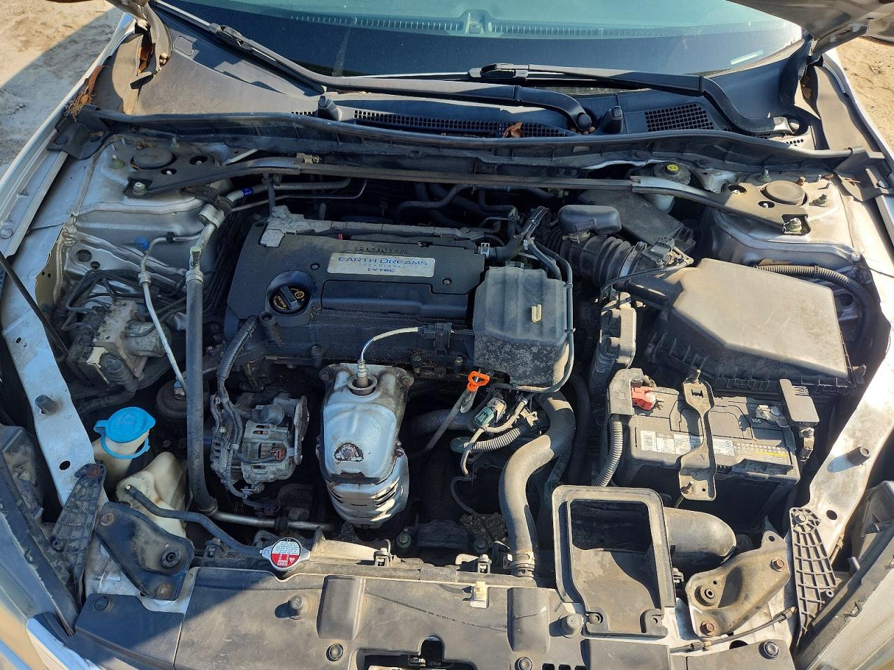 2014 Honda Accord Sport Silver vin: 1HGCR2F55EA135382