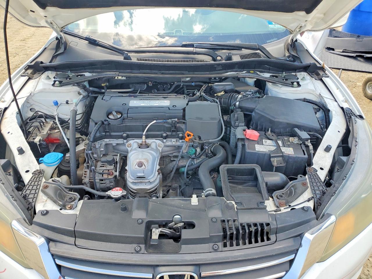 2014 Honda Accord Sport Белый vin: 1HGCR2F55EA143546