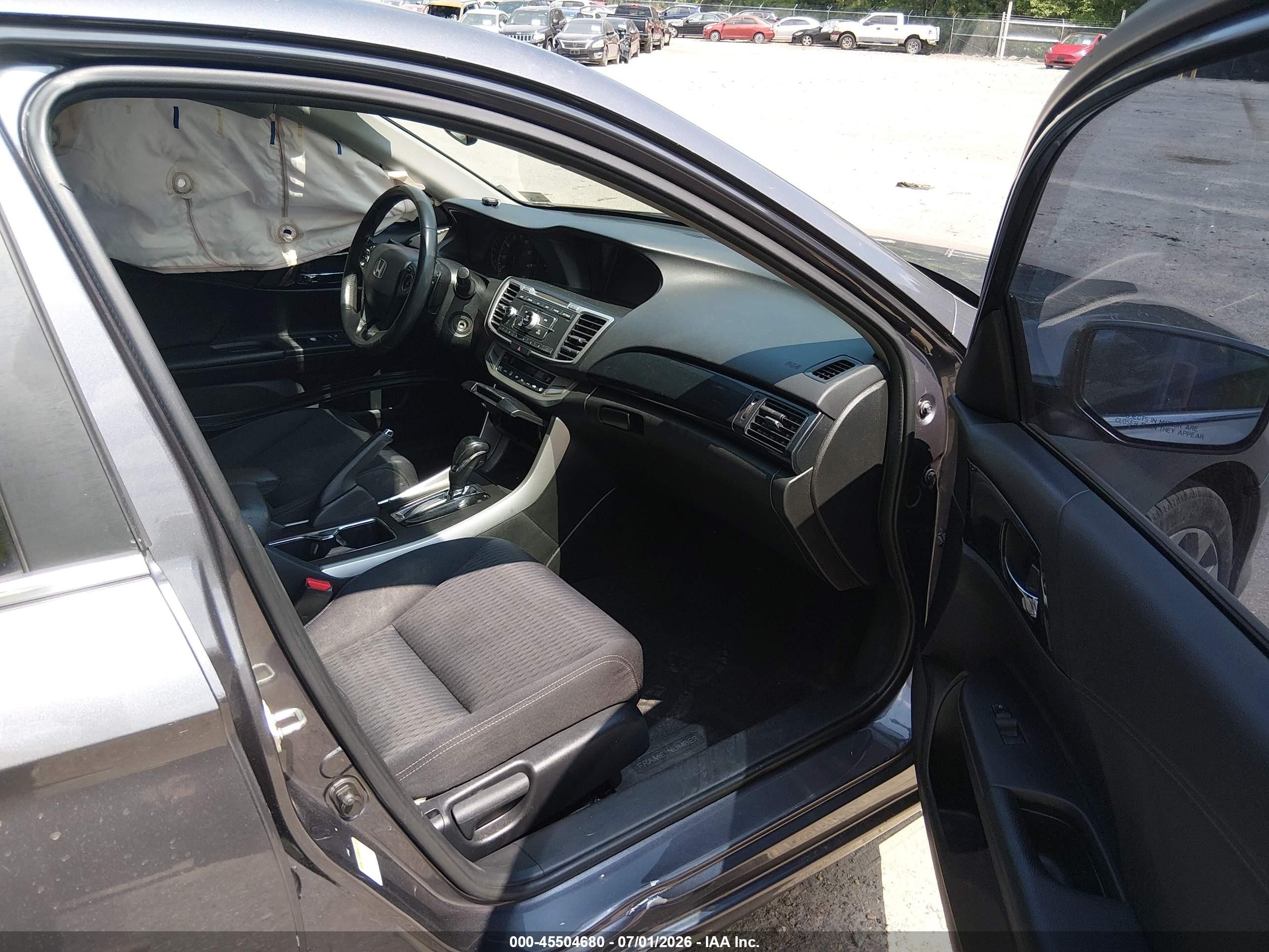 2014 Honda Accord Sport Gray vin: 1HGCR2F55EA171024