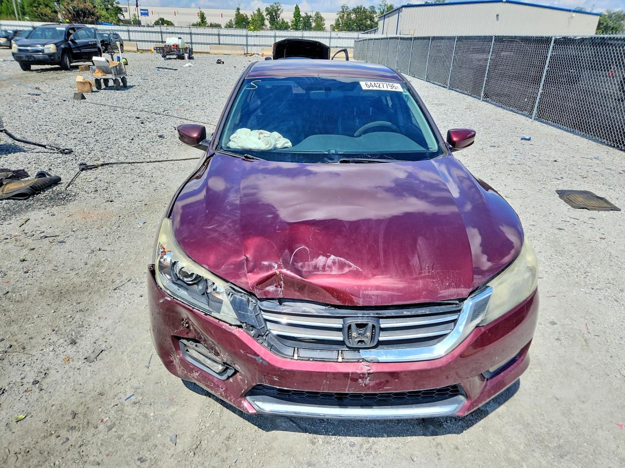 2014 Honda Accord Sport Бордовый vin: 1HGCR2F55EA189281