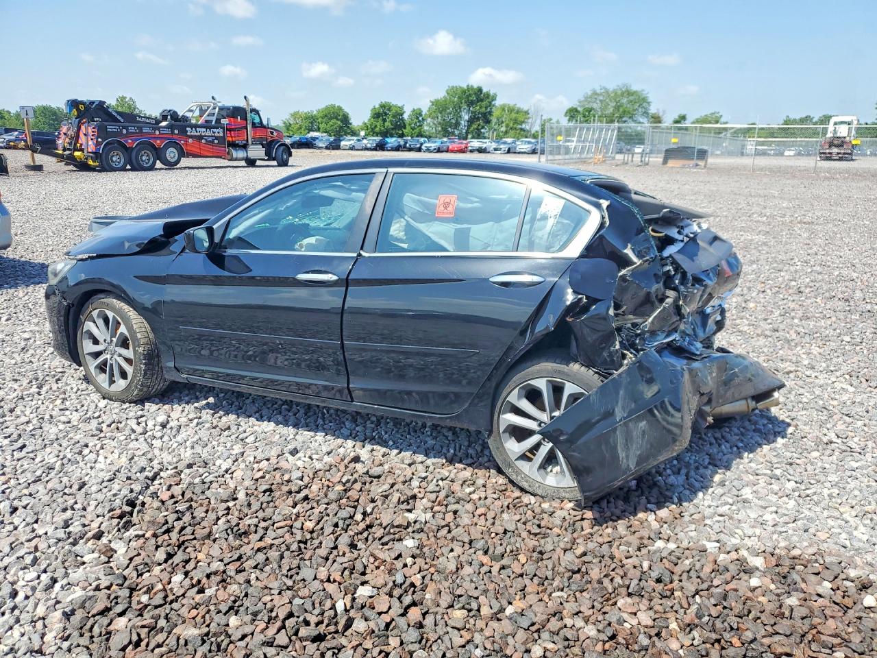 2014 Honda Accord Sport Black vin: 1HGCR2F55EA215345