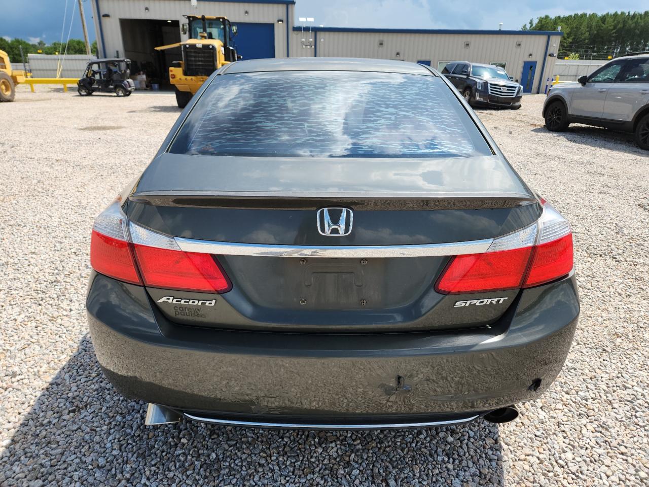 2014 Honda Accord Sport Серый vin: 1HGCR2F55EA221338