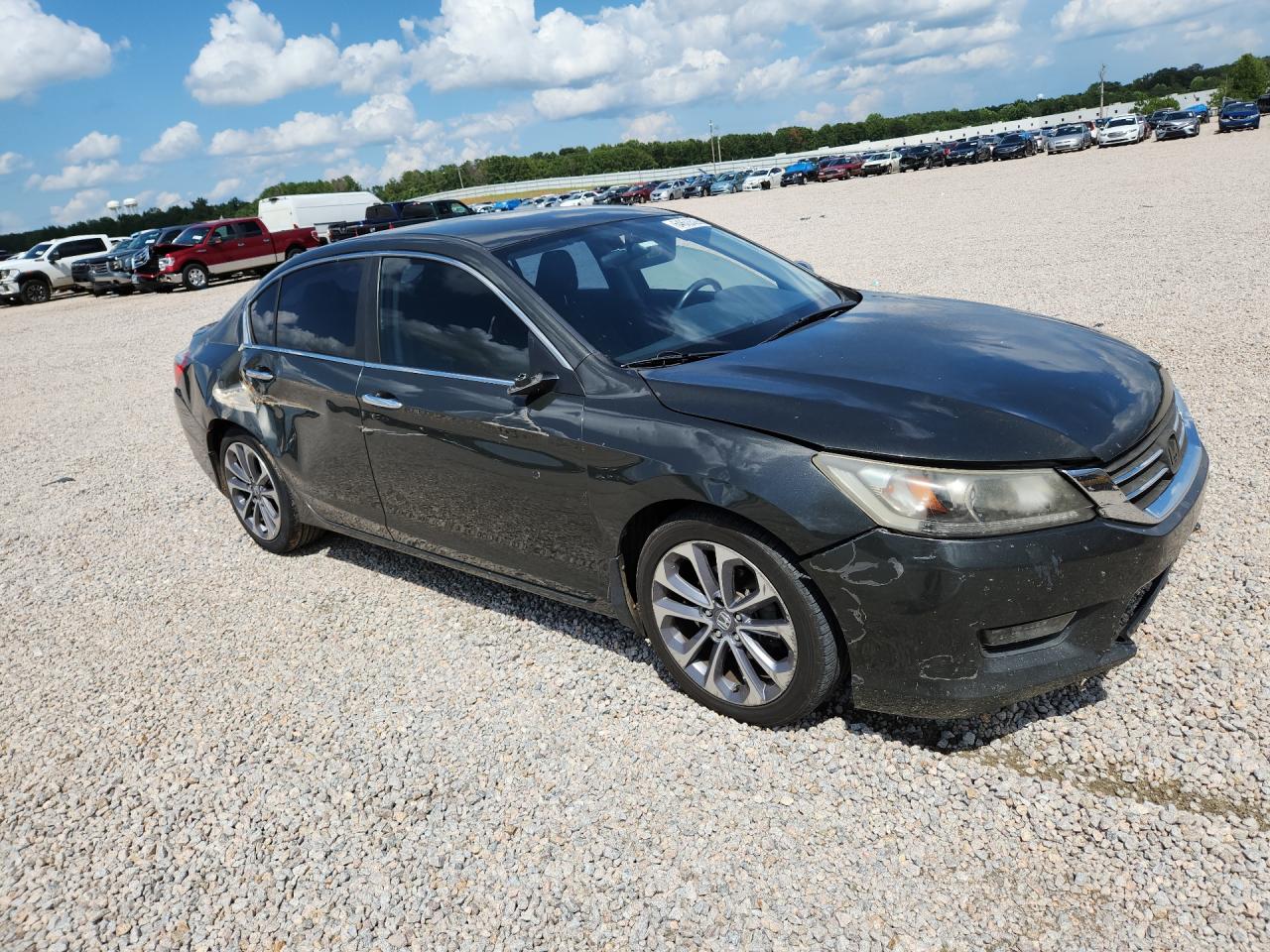 2014 Honda Accord Sport Серый vin: 1HGCR2F55EA221338