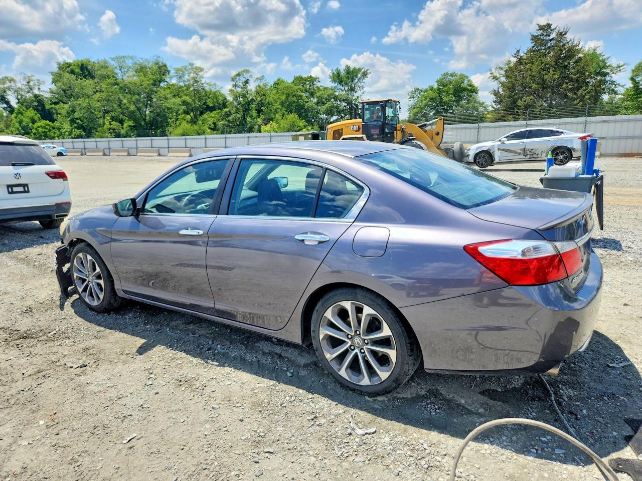 2014 Honda Accord Sport Угольный vin: 1HGCR2F55EA233991