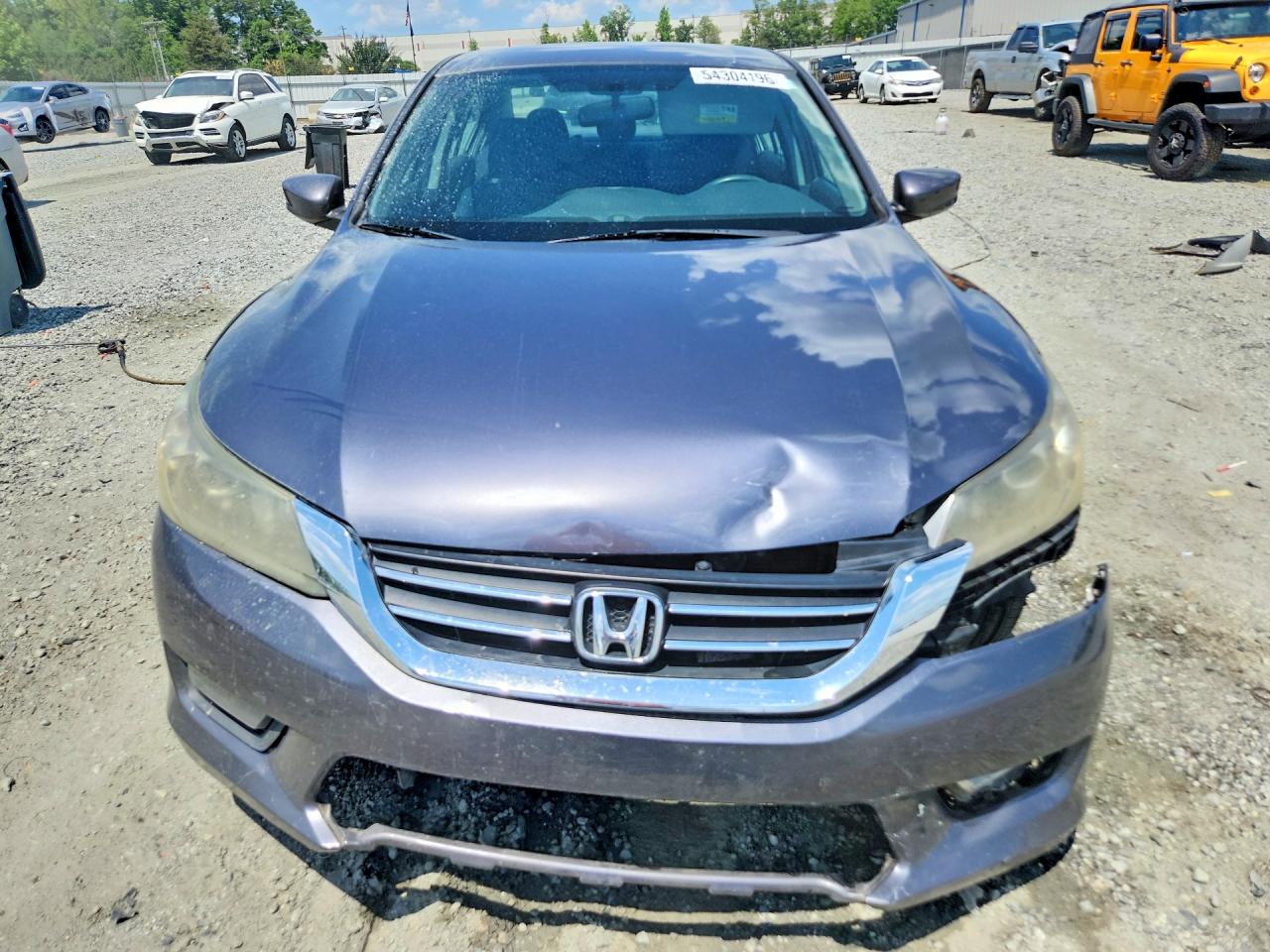2014 Honda Accord Sport Угольный vin: 1HGCR2F55EA233991