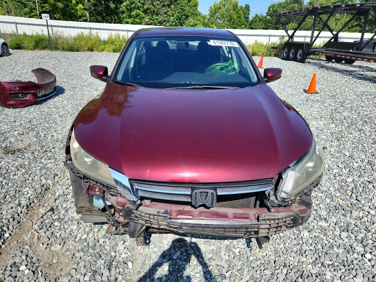 2014 Honda Accord Sport Бордовый vin: 1HGCR2F55EA252735