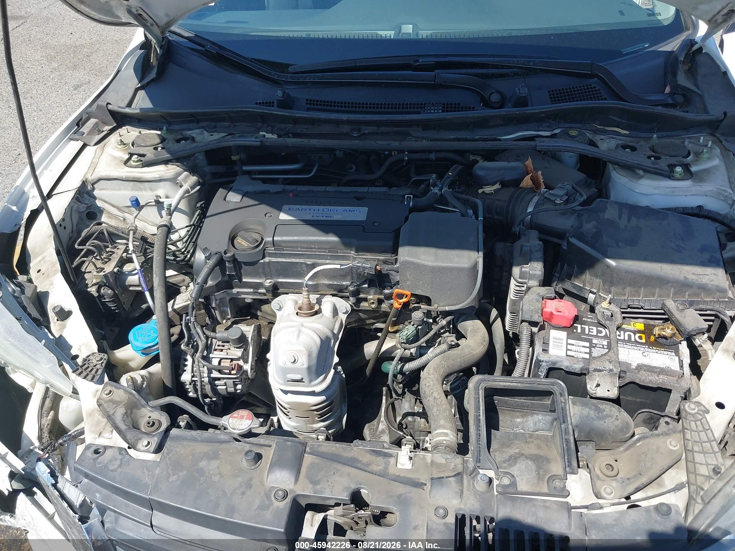 2014 Honda Accord Sport Белый vin: 1HGCR2F55EA297366