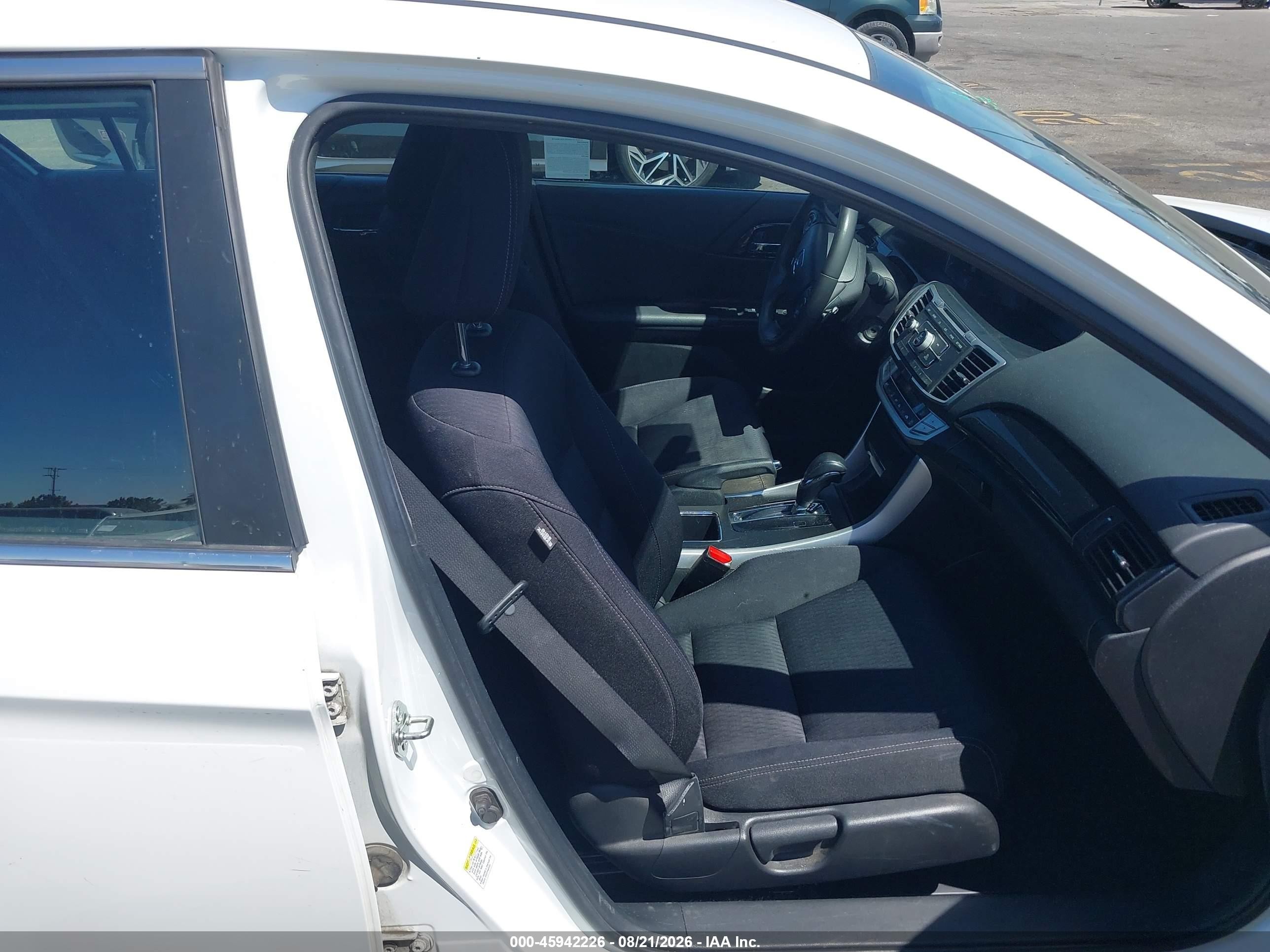 2014 Honda Accord Sport Белый vin: 1HGCR2F55EA297366