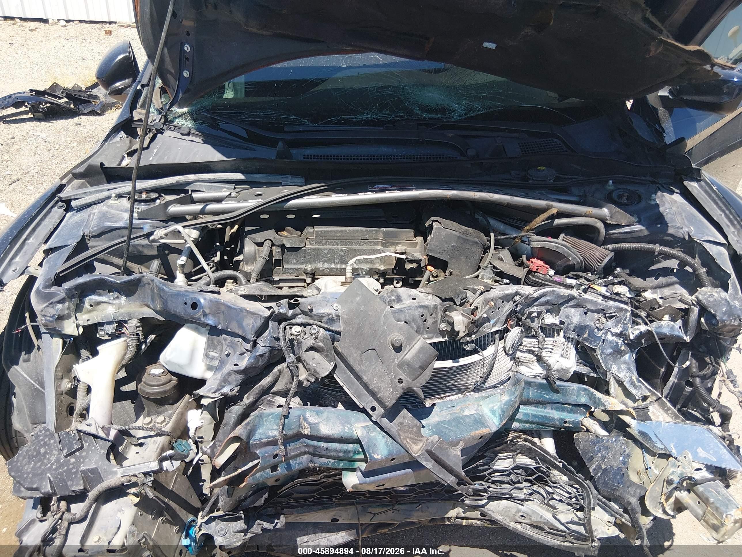 2015 Honda Accord Sport Синий vin: 1HGCR2F55FA010478